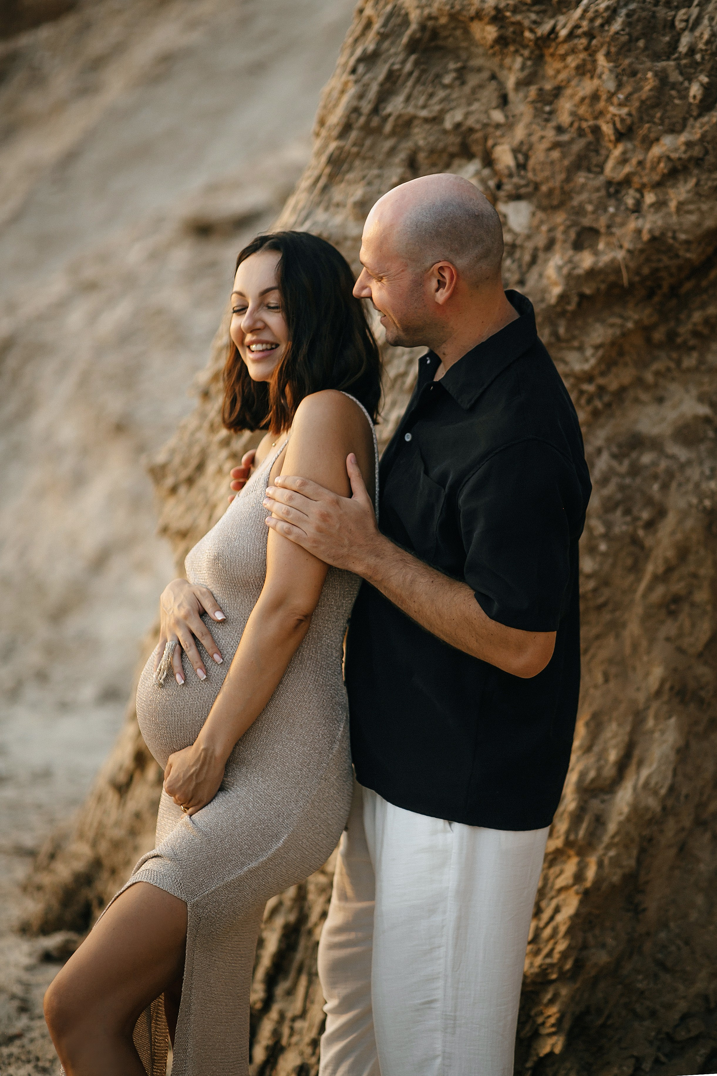 Katya & Fil Givat Olga. Family photographer in Israel