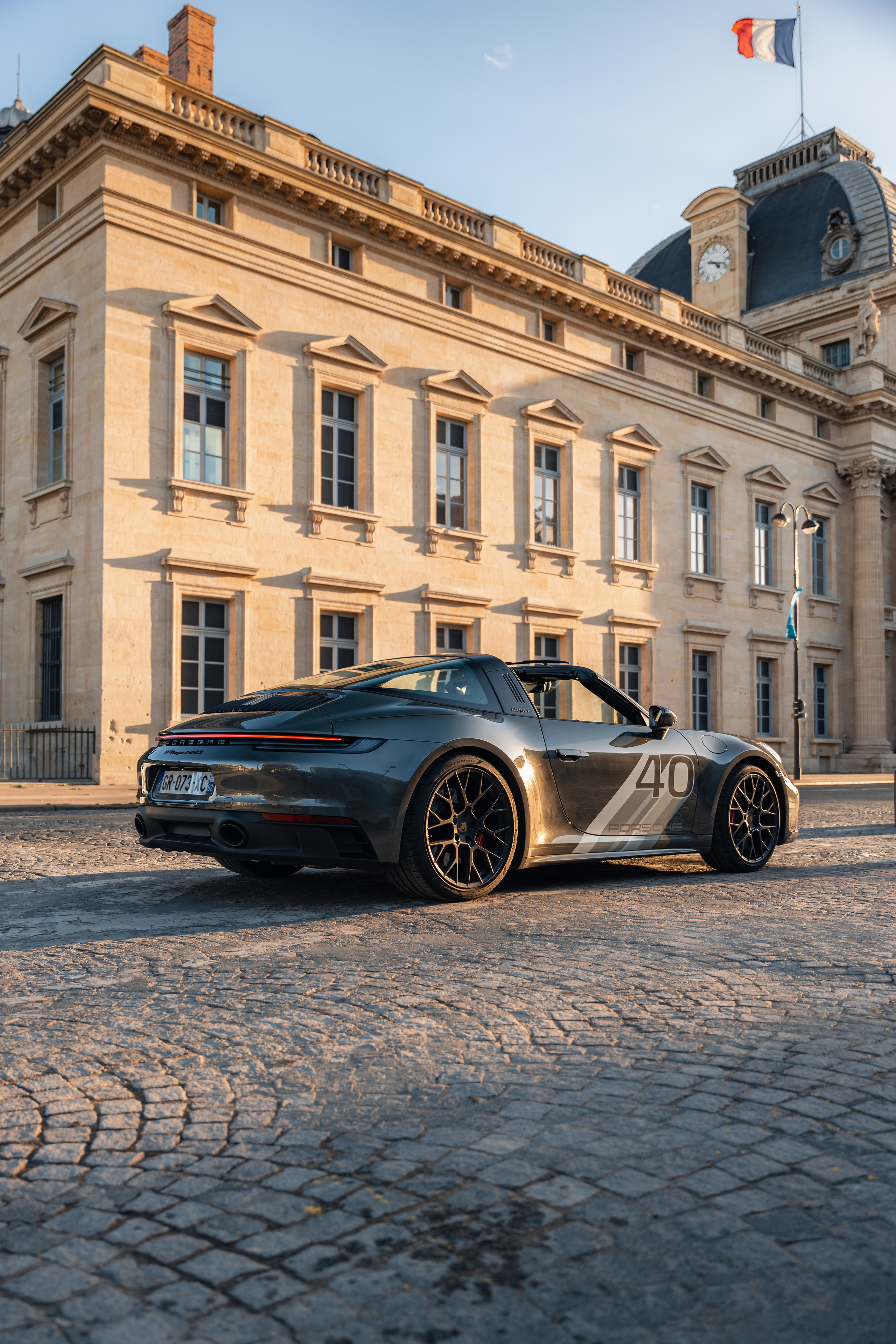 Porsche 911 Targa 4 GTS. Photographe de voitures à Paris — Vitalii Motruk