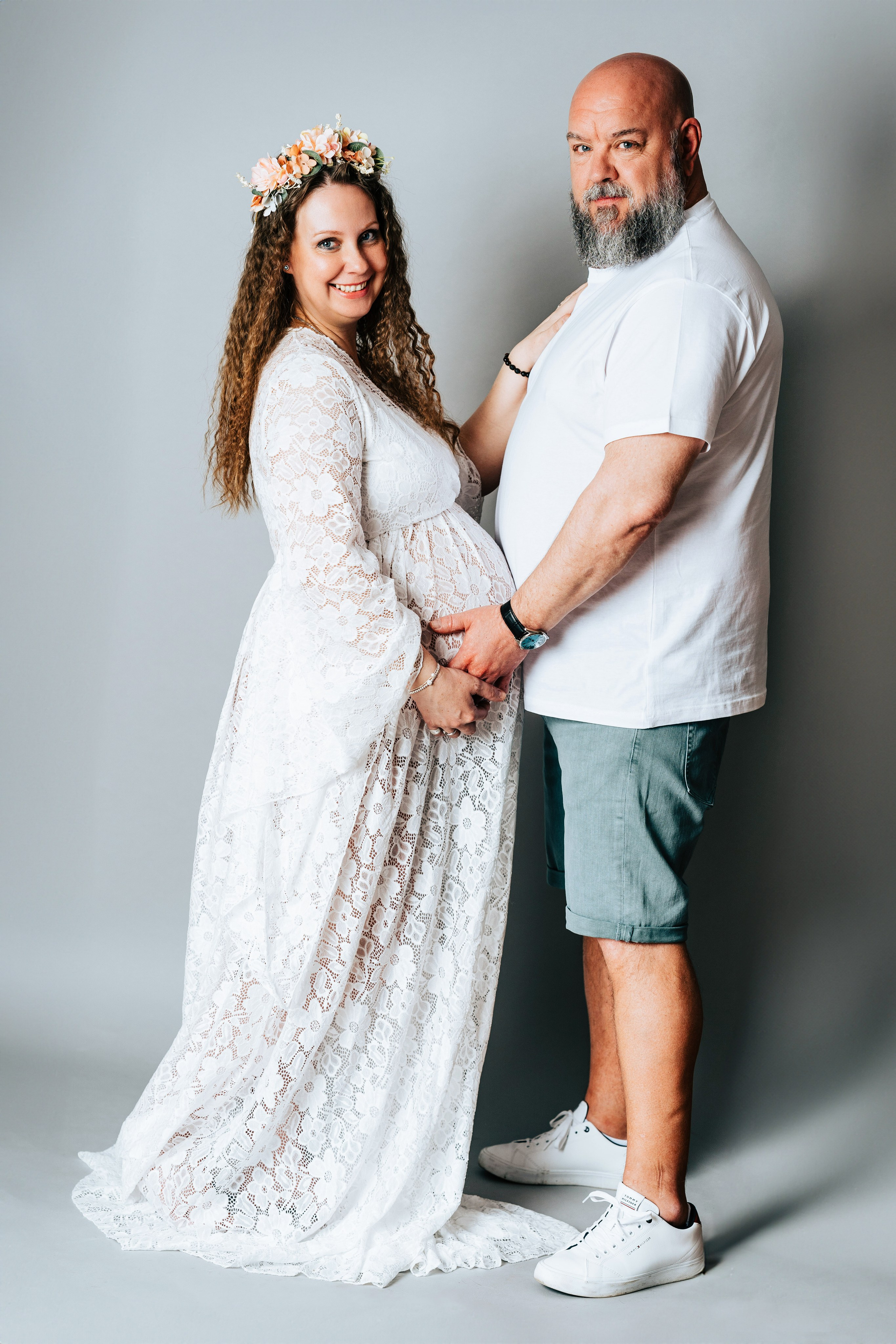 Gravidfotografering. Family and portrait photographer Natalja Biteniece