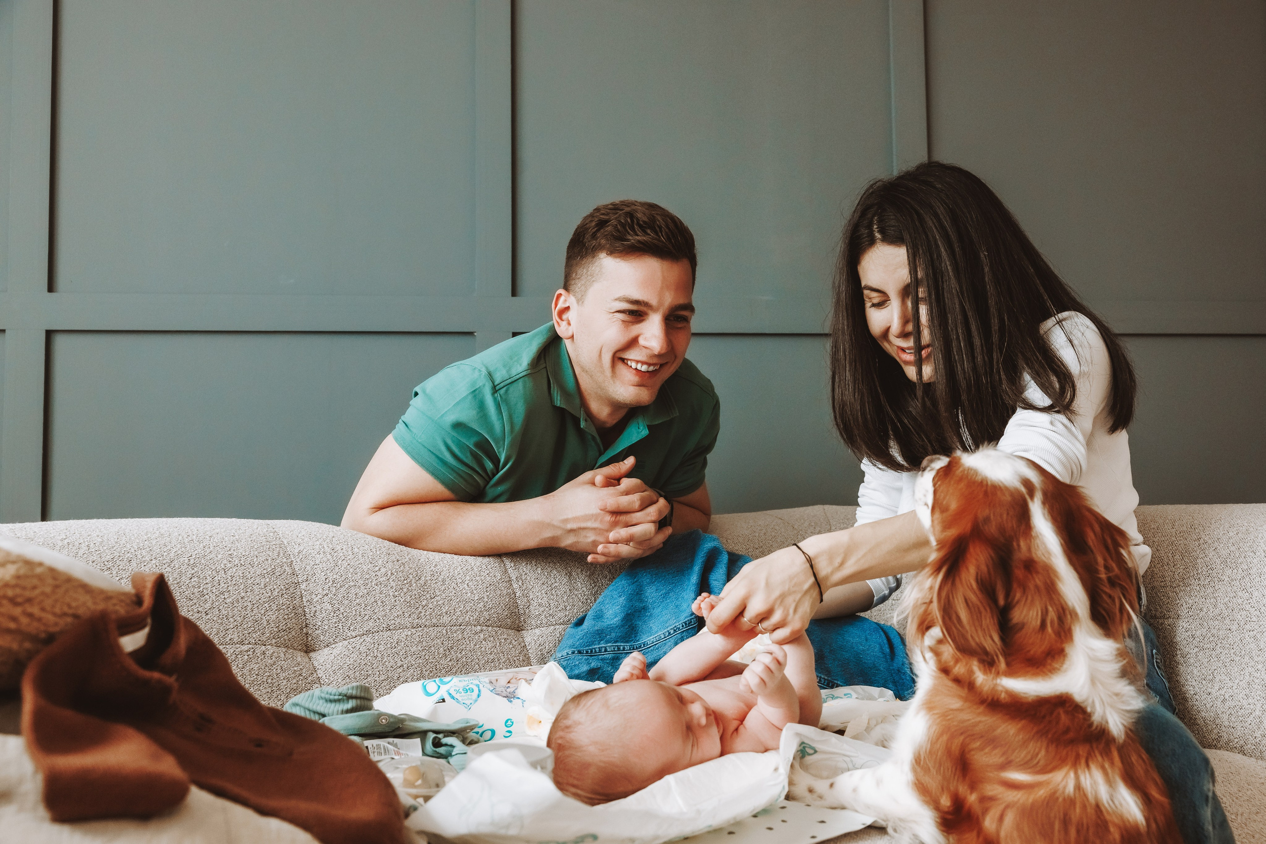 Фотосесия за новородено. Фотограф Ирина Йотова