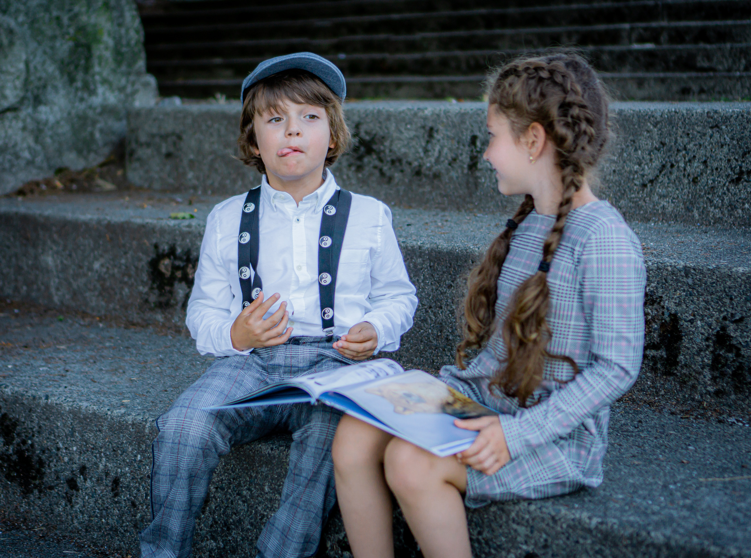 Lukas and Nika. Vancouver Kids Photographer