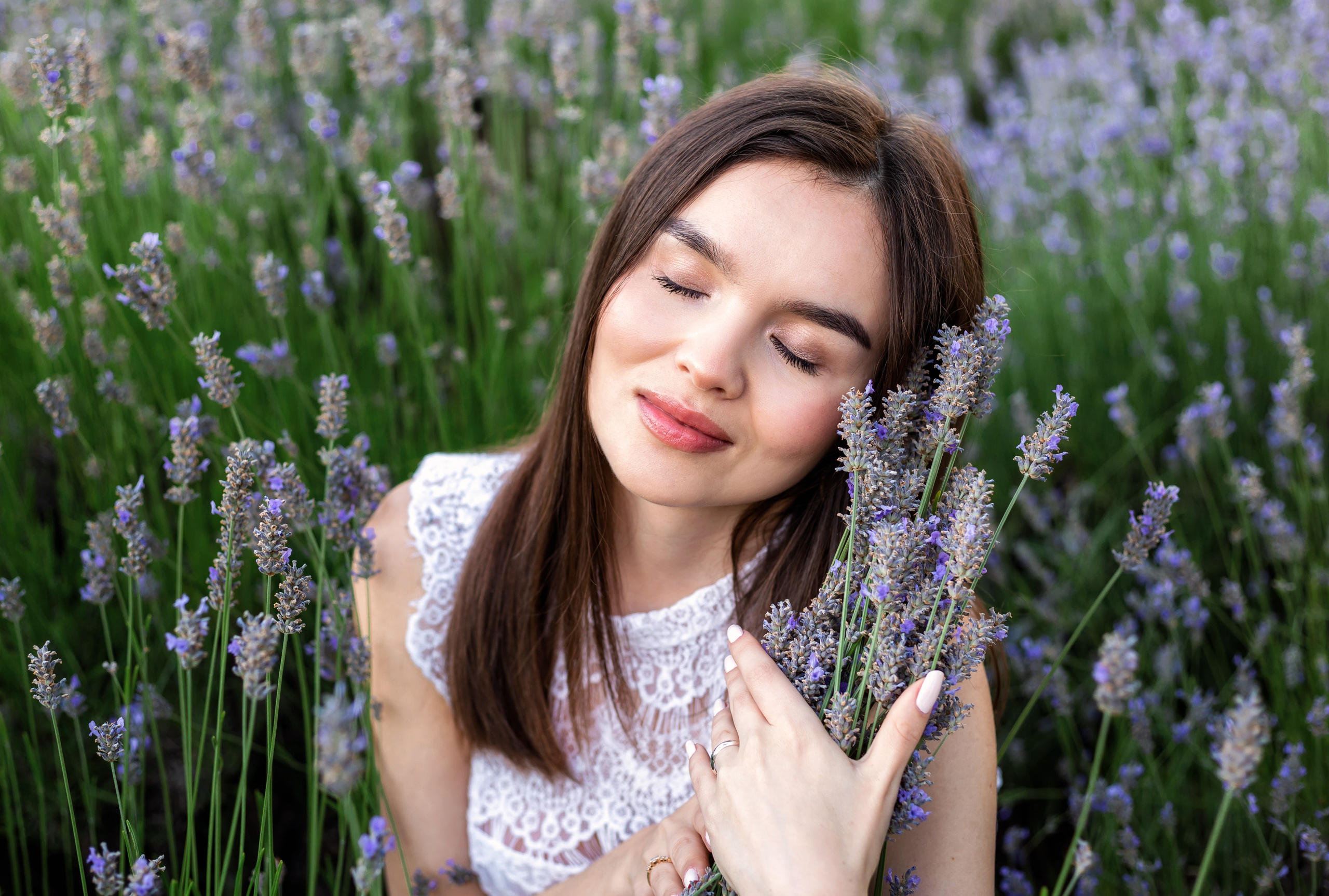Lavender Photoshoot. Los Angeles portrait photographer Valeria Kasatkina