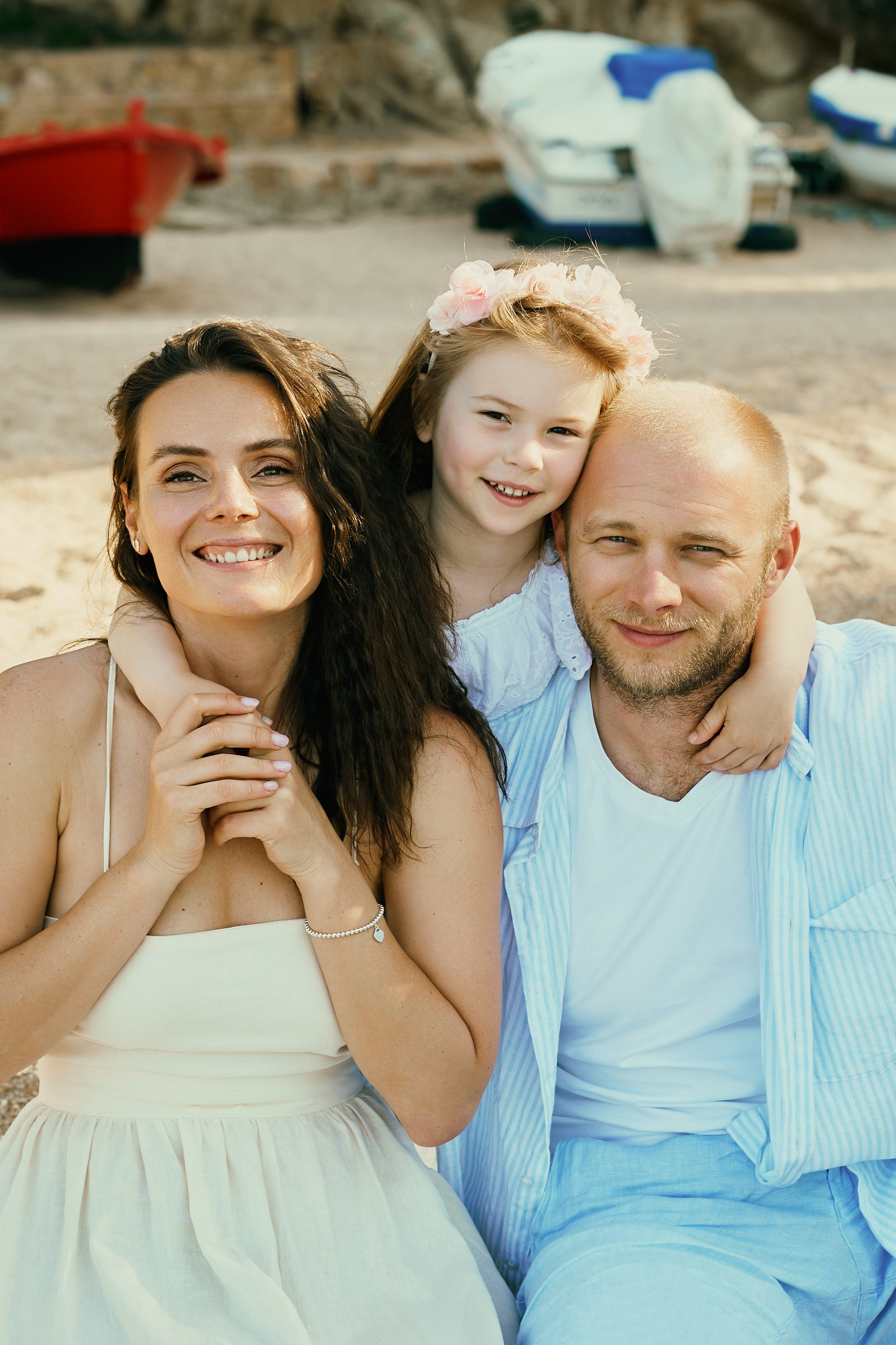 На пляже. Ллорет де Мар. Фотограф в Барселоне Жанна Захарченко