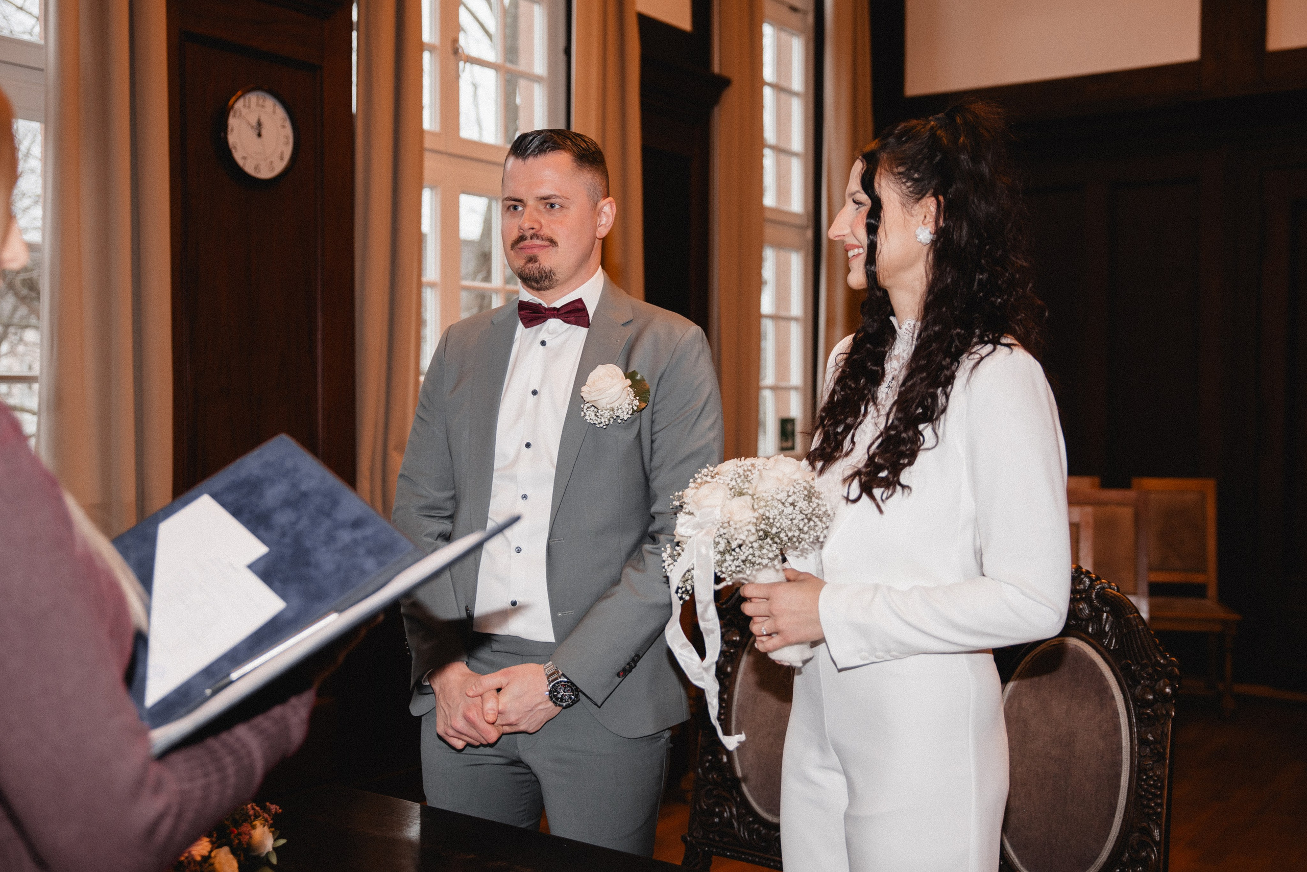 Franziska & Tim |Rathaus Heisingen, Essen. Hochzeitsfotografie |Hochzeitsfotograf Bochum | Hochzeitsfotograf Dortmund | Hochzeitsfotograf Essen | Hochzeitsfotograf Ruhrgebiet