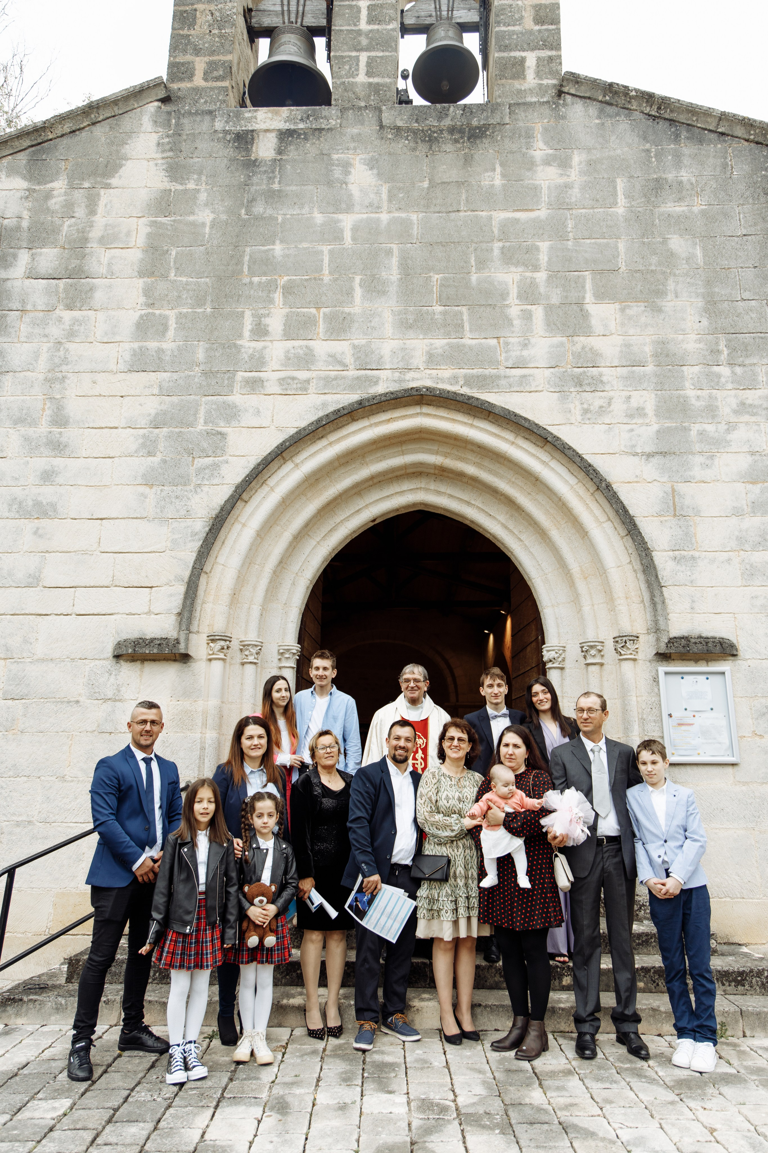 The Baptism a Sacred and Holy Event. Weeding Photographer in Bordeaux, Florin Tugui