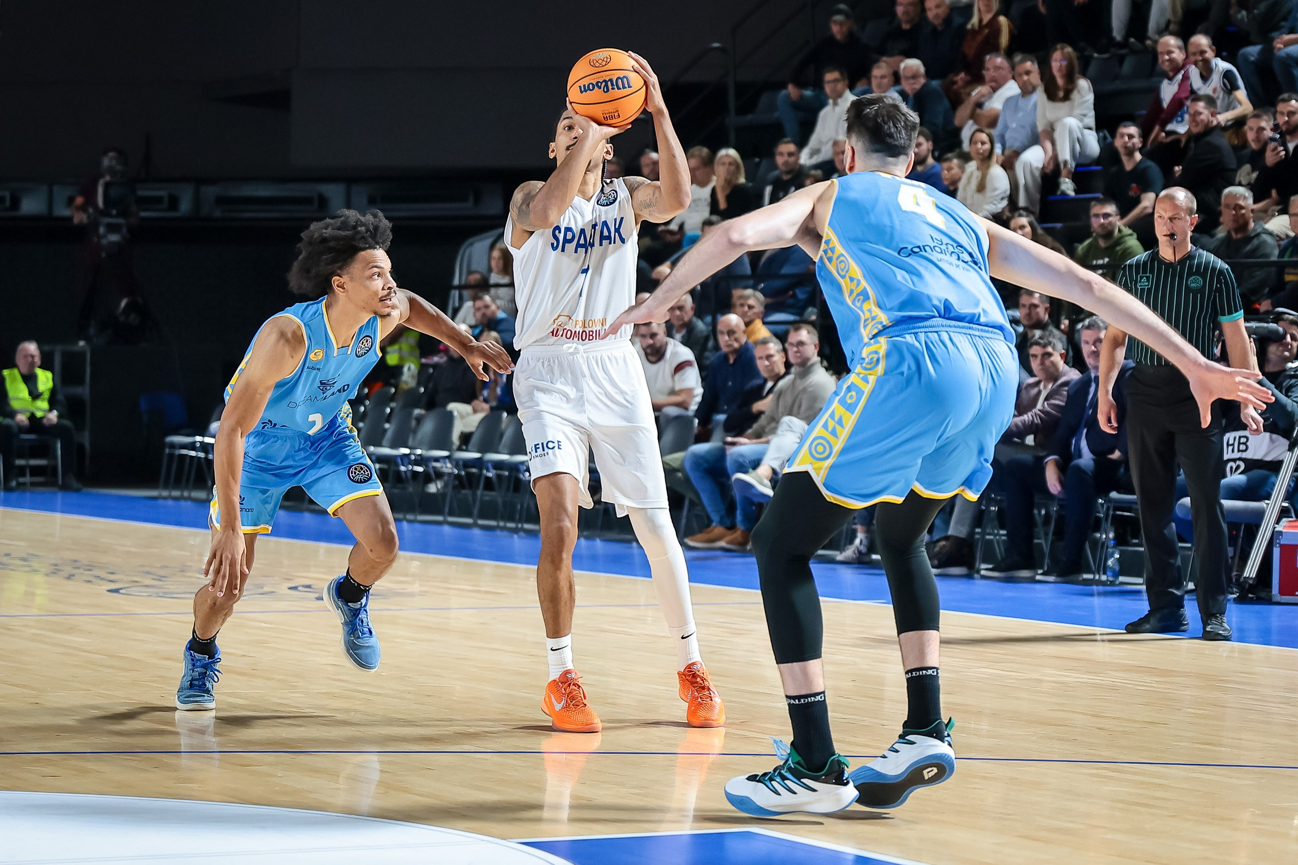 KK Spartak vs CB Gran Canaria. Aleksandar Šećerov photographer and videographer in Subotica, Serbia
