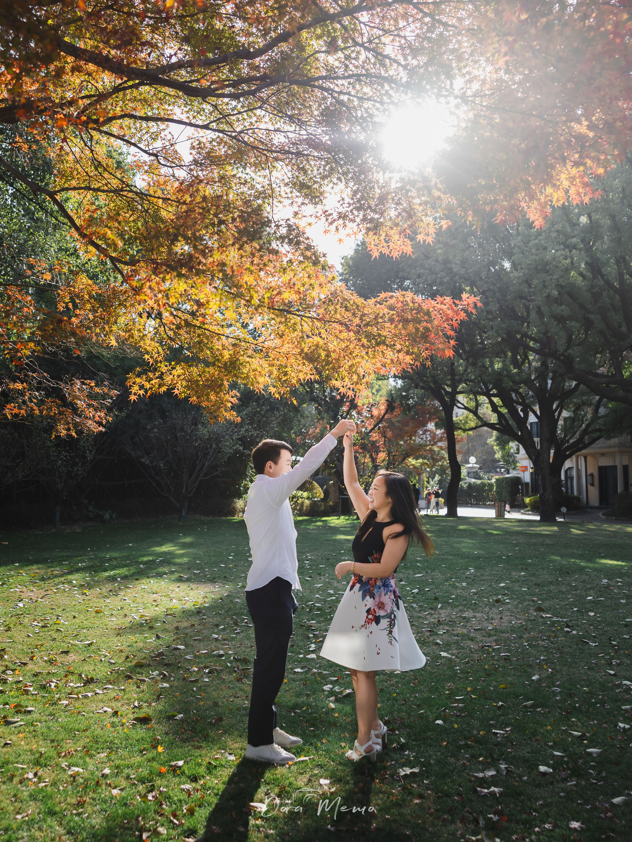 Candid photos of couple’s daily life. Shanghai Family Photographer Dora