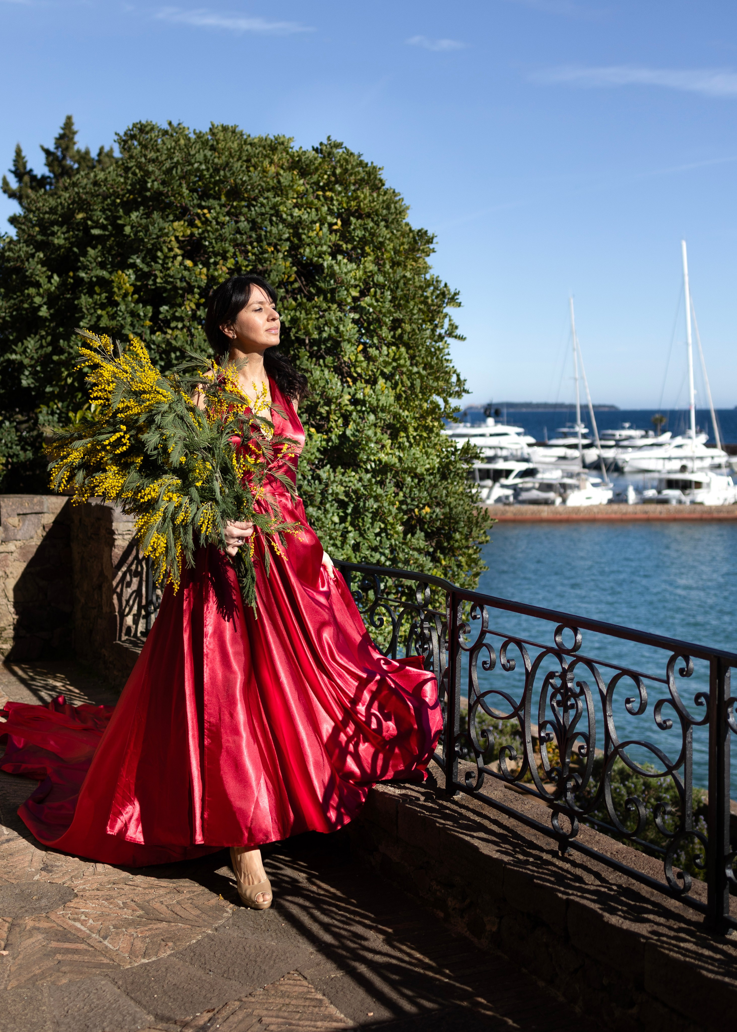 Long dresses shooting. Photographer in Munich