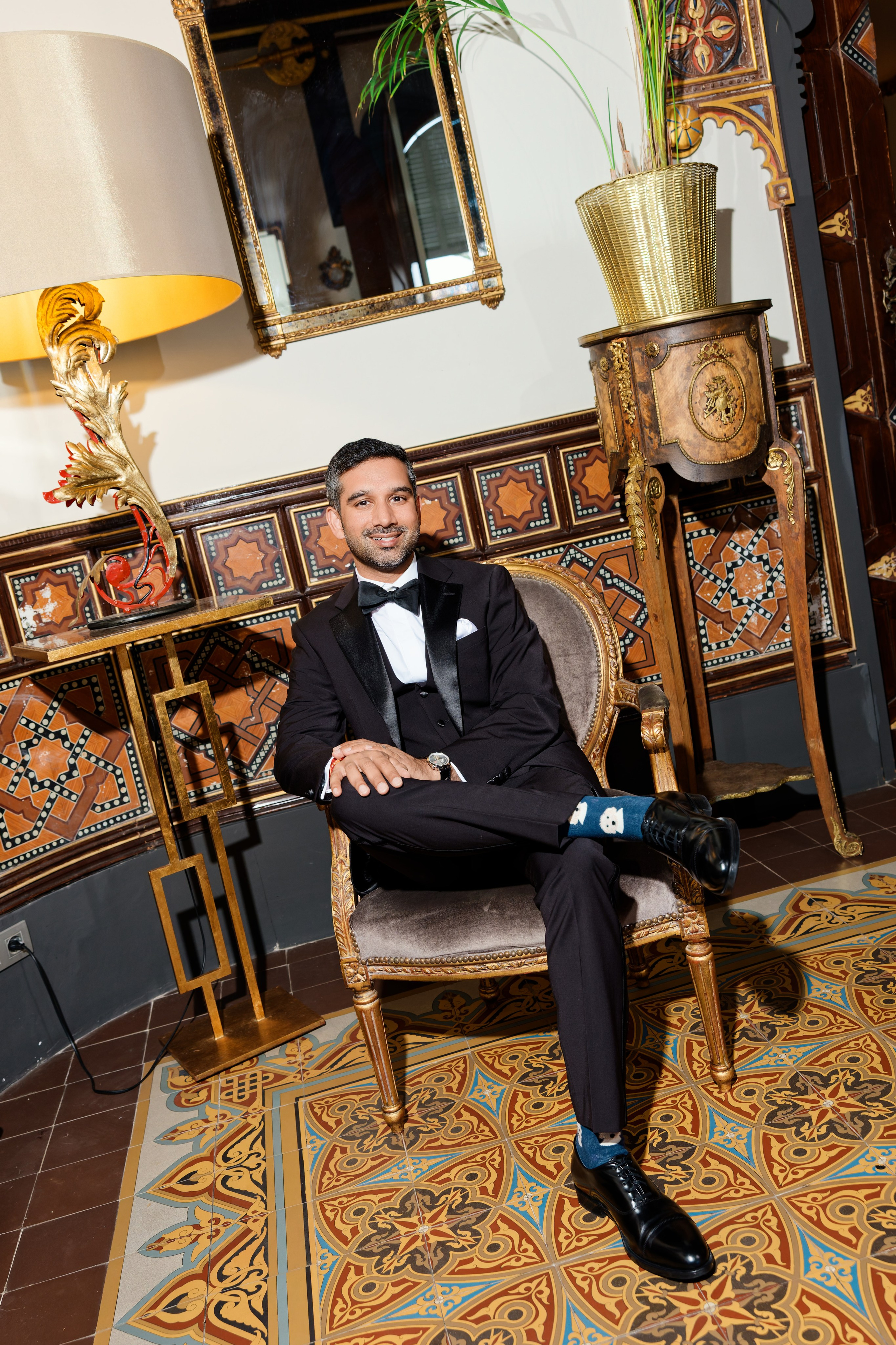 Indian wedding at Gran Villa Rosa, Barcelona