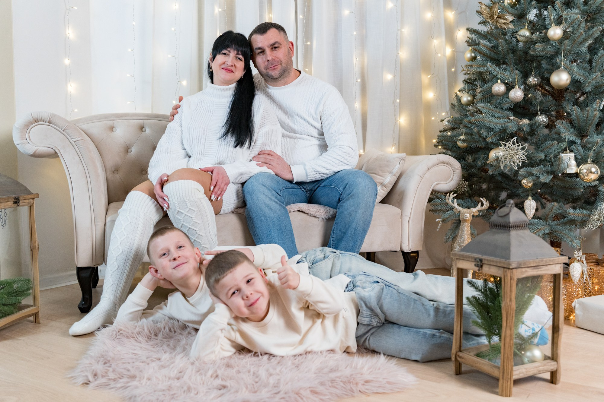 VÁNOCE. RODINNÁ FOTOGRAFKA LABYK KATERYNA