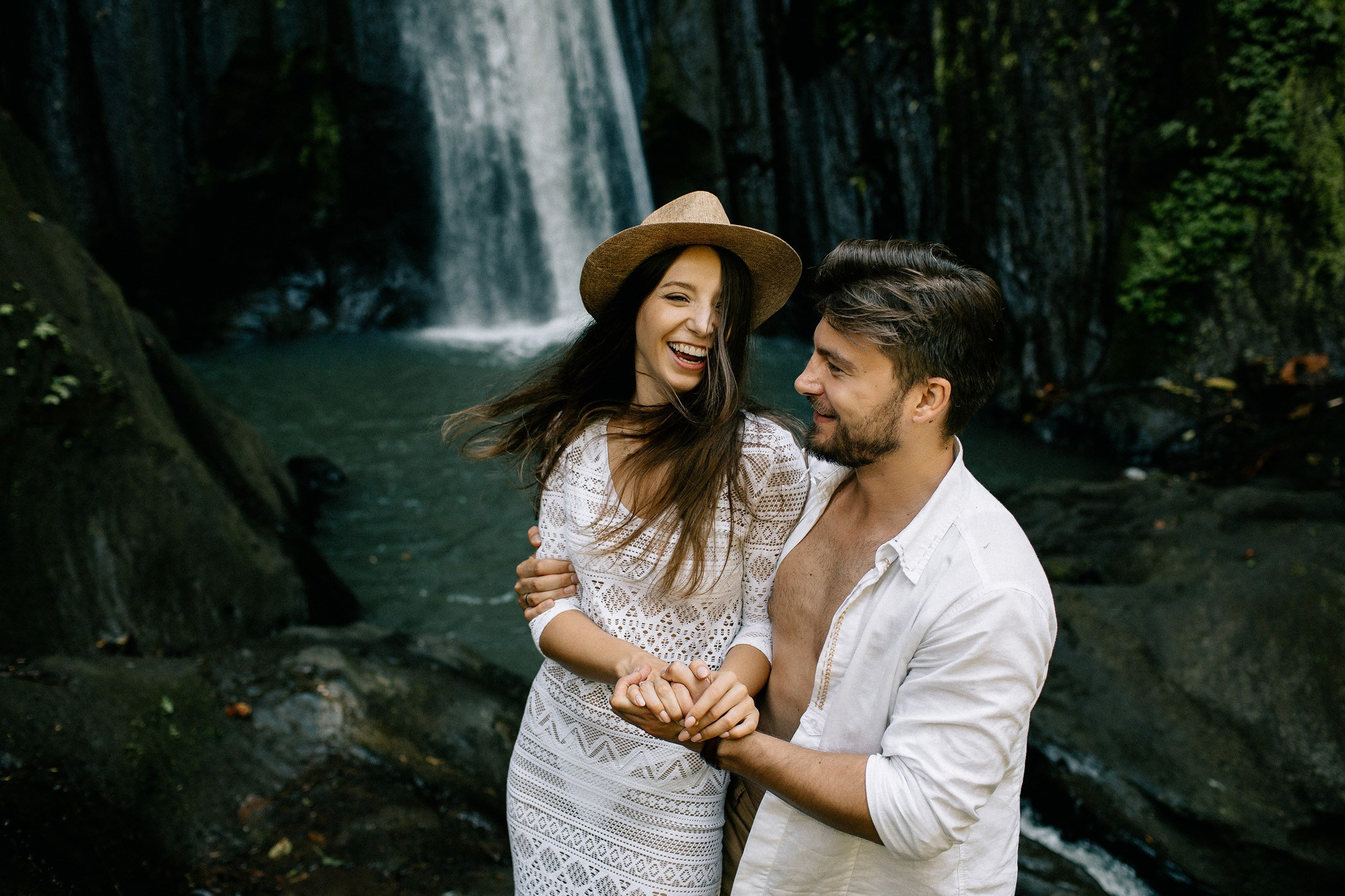 Rice terraces + waterfall. Getitfeel — Aesthetic Photography and Videography