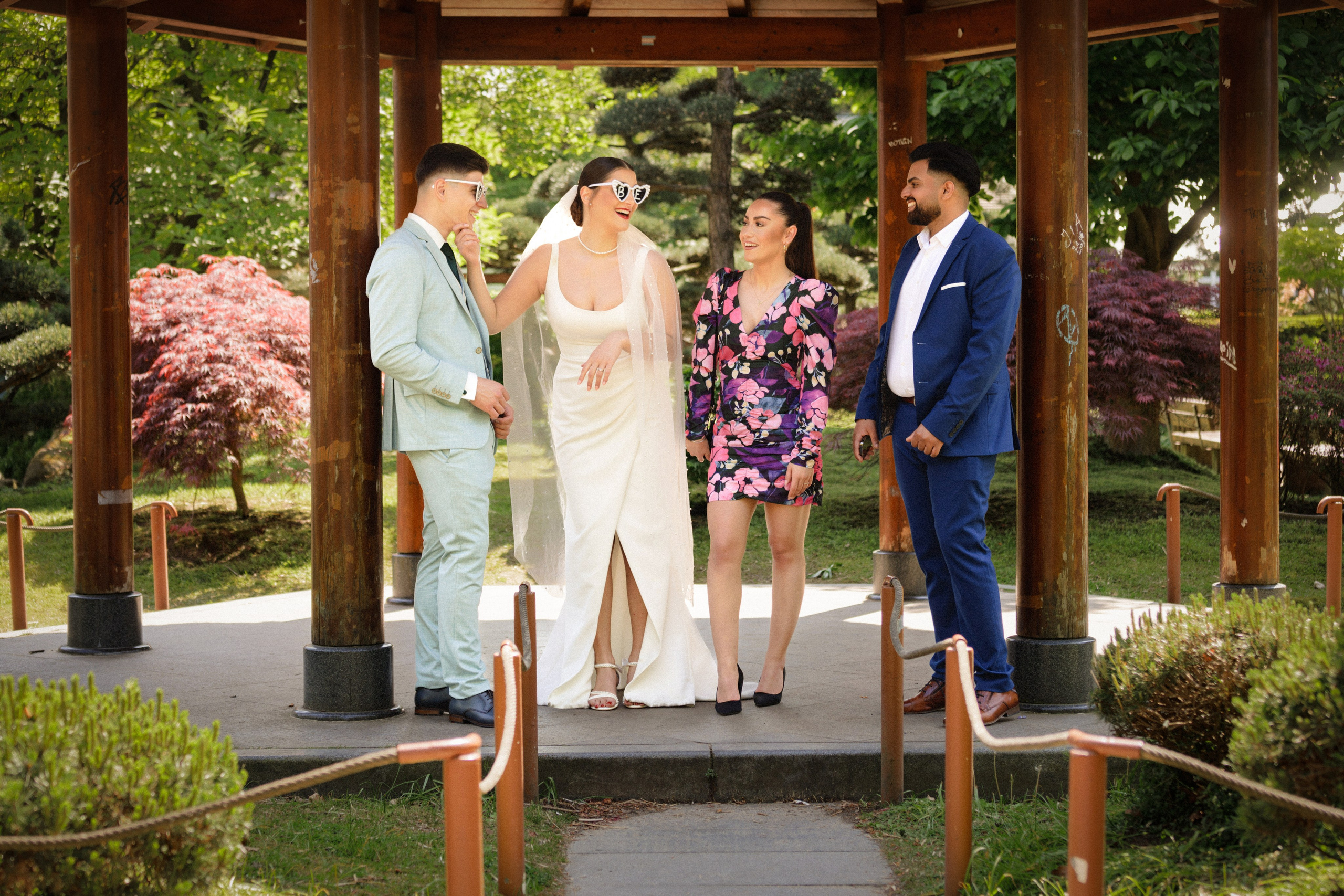 Natürliche Hochzeitsfotografie im Planten un Blomen | Hamburgs grüne Oase. Hochzeitsfotograf und Hochzeitsvideograf aus Hamburg | Roka21Film