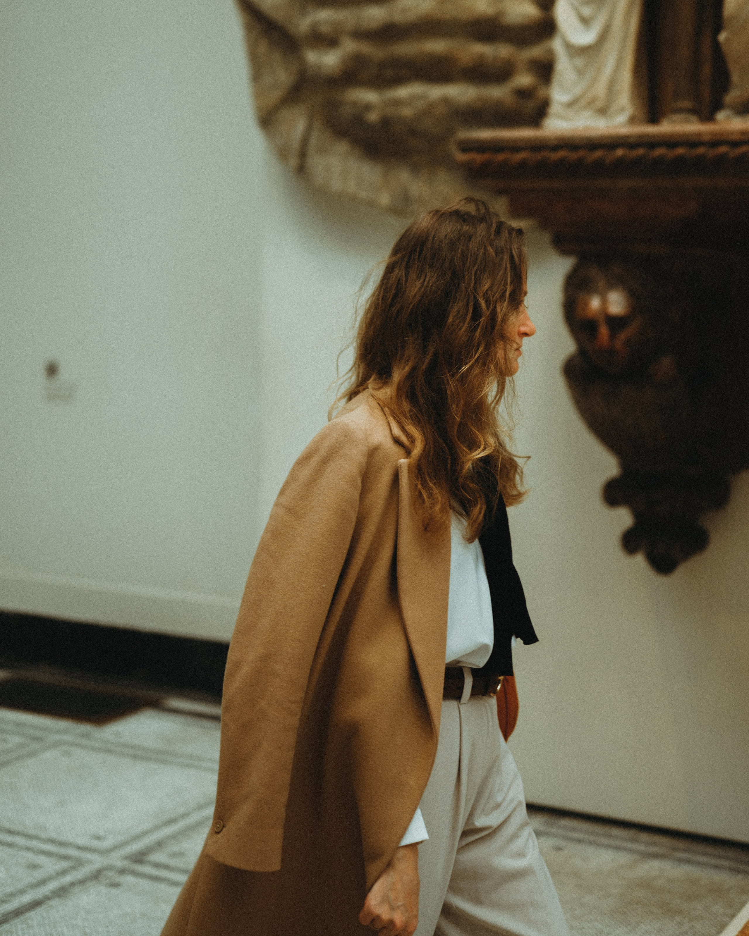 Natural History Museum photoshoot in Dark Academia style. Moth & Moss Photography