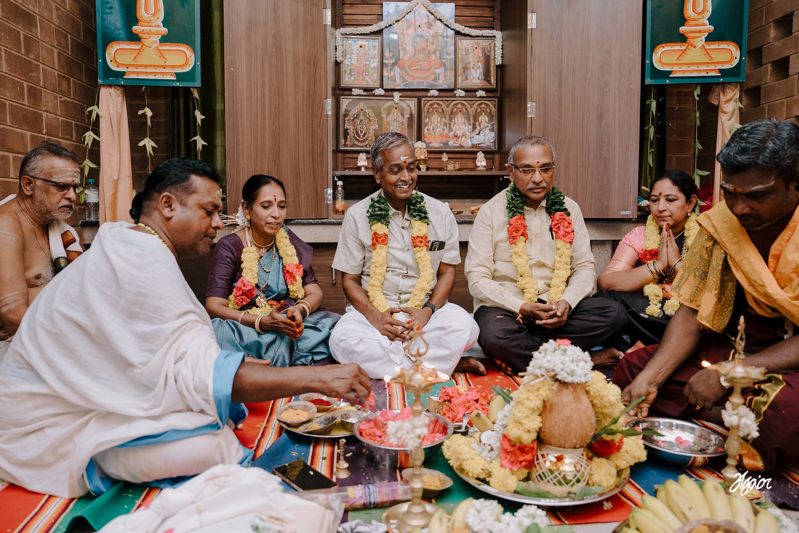 Wedding documentary photography in Pondicherry. Agam Vizha