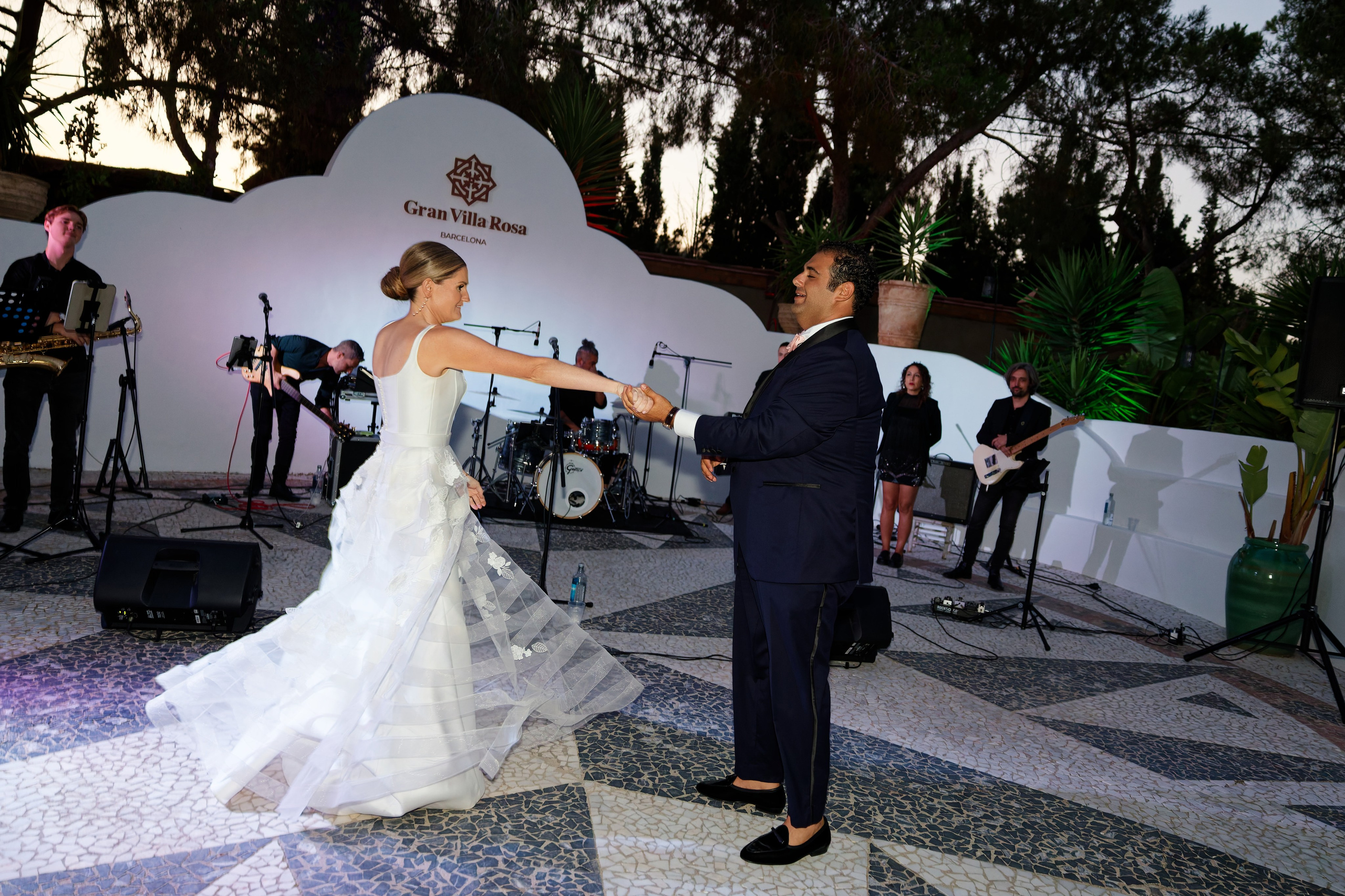 Wedding of Gracie & Joe at Gran Villa Rosa, Barcelona