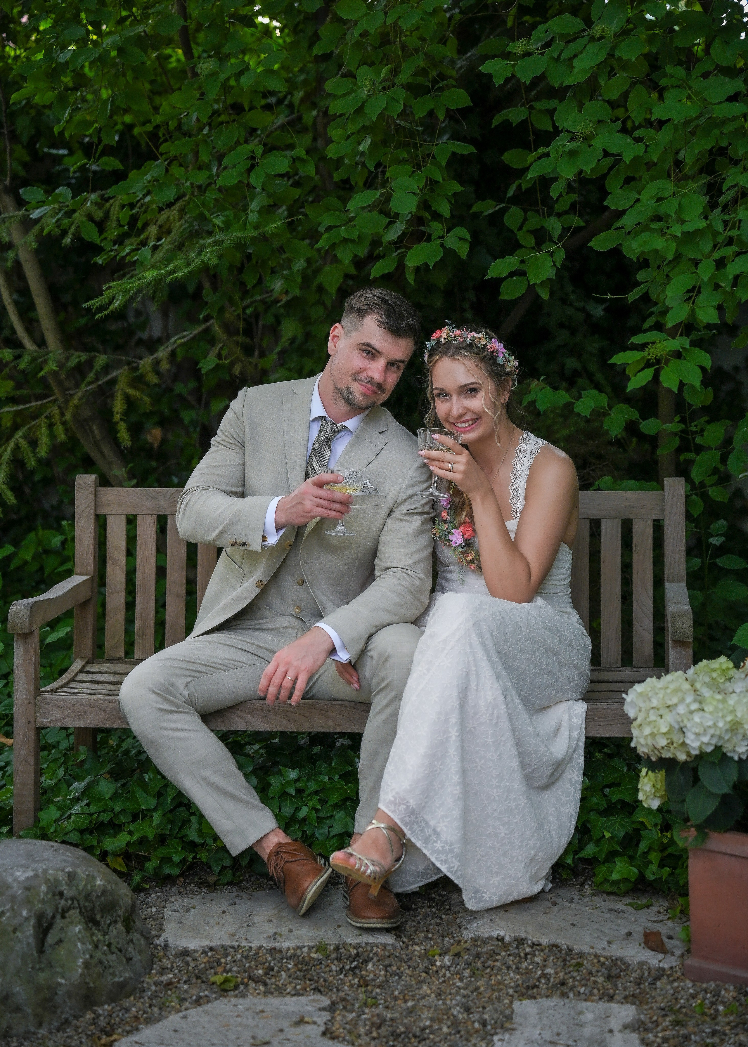 Phillip & Michaela in Bratislava. Photo Vienna and Bratislava