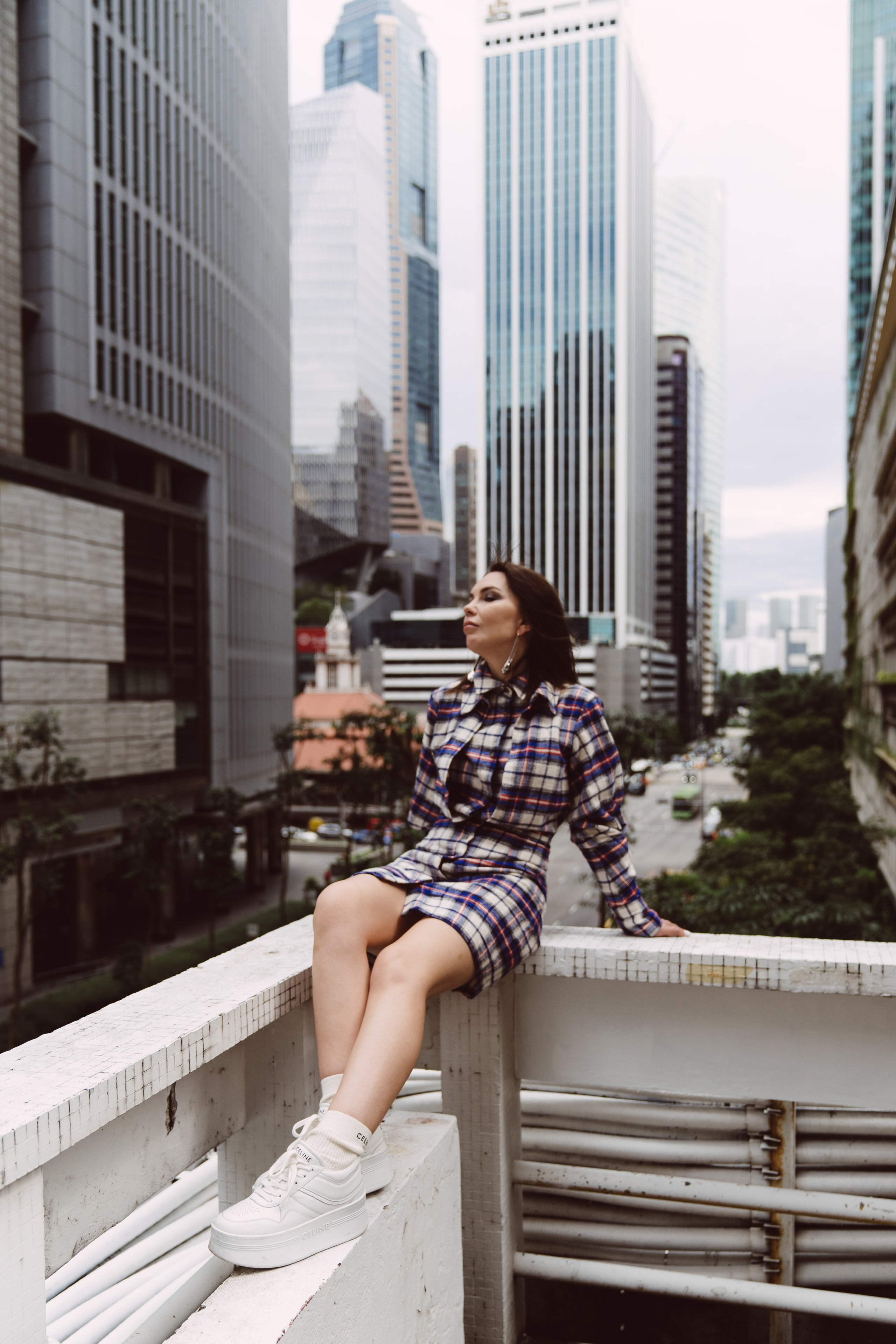 Portrait. Dasha in Singapore