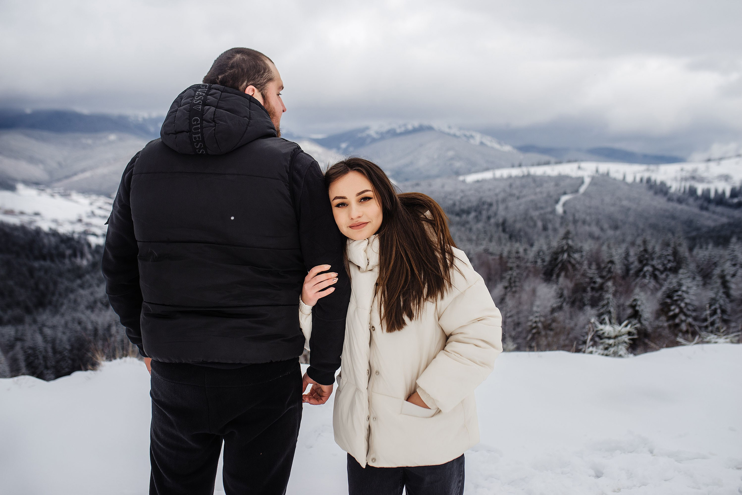 Освідчення Назар та Іванна Буковель. Весільний та портретний фотограф Кизим Арсен