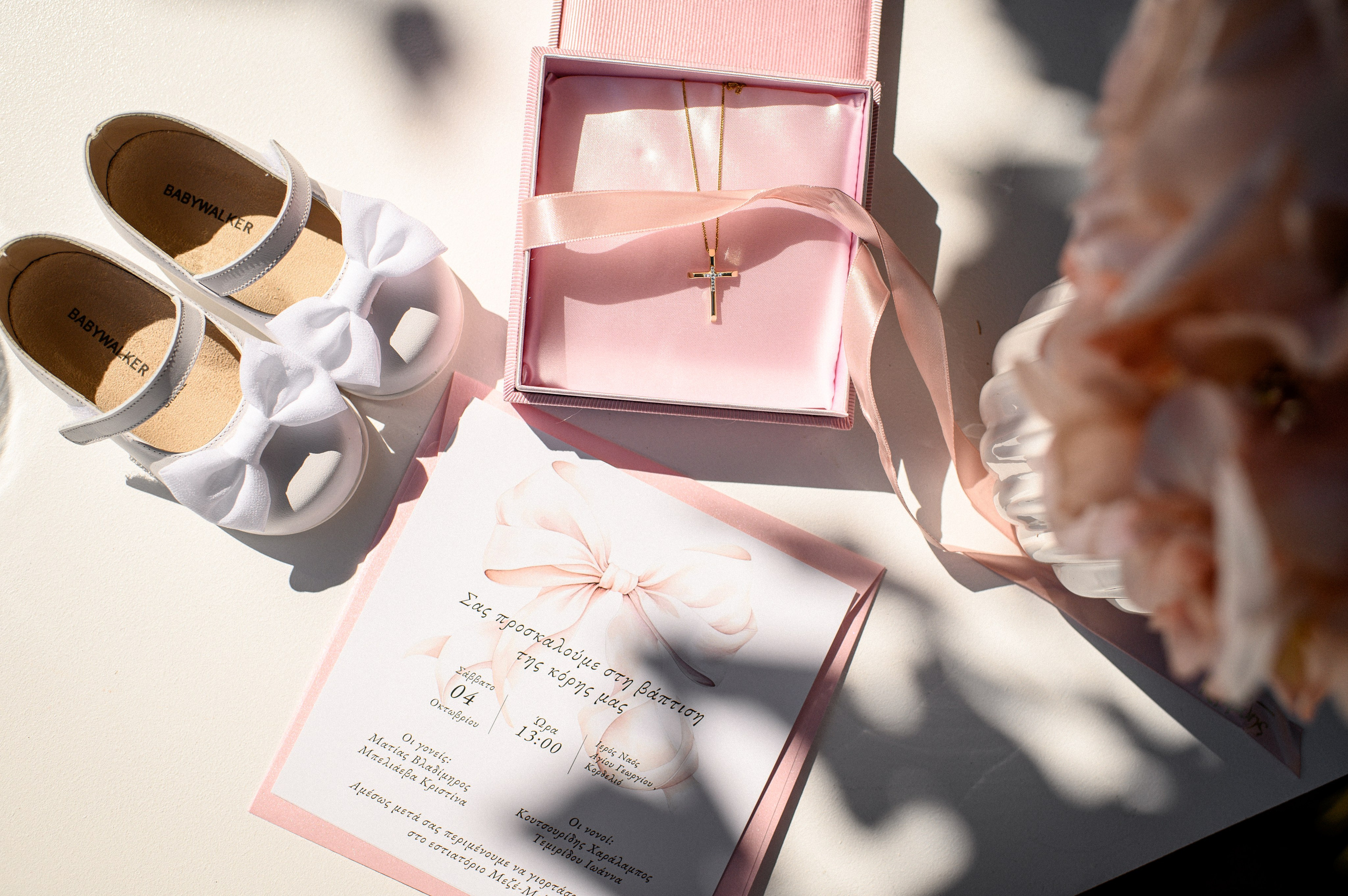 Baptism Aleksandra-Olivia. Family, children, portrait, and event photography in Thessaloniki