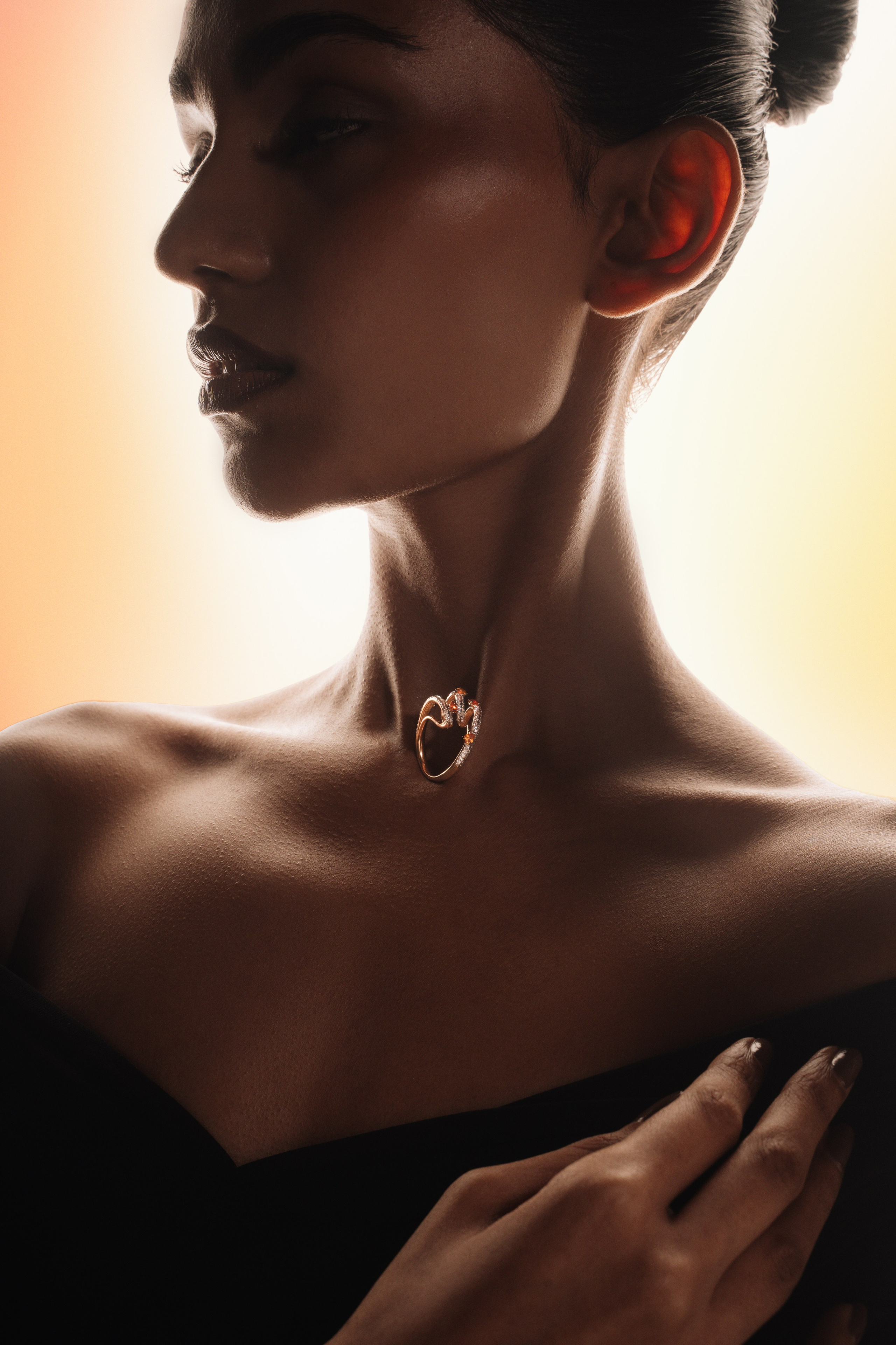Creative Direction for Zaura Fine Jewels Model Shoot