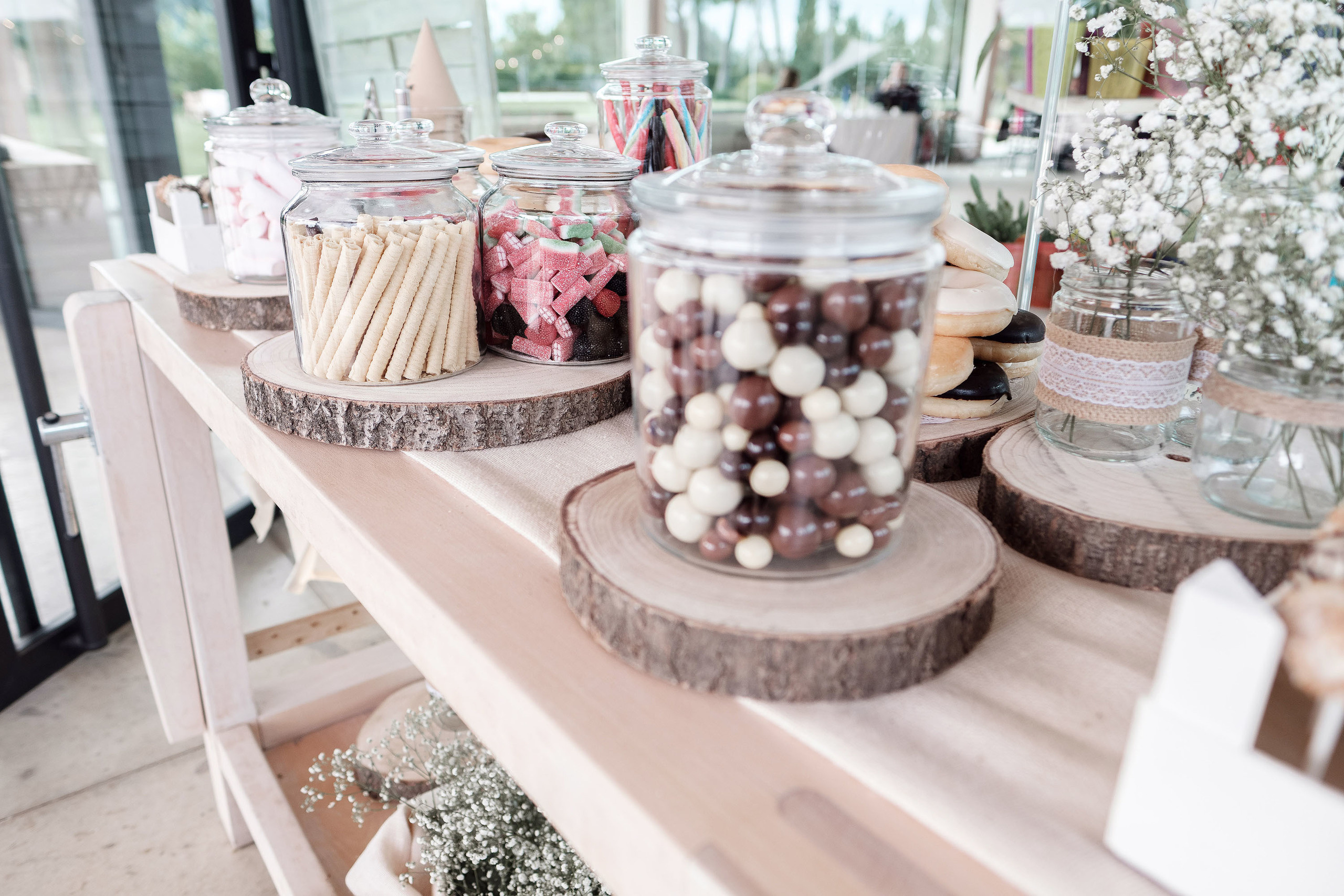 mesas dulces para bodas