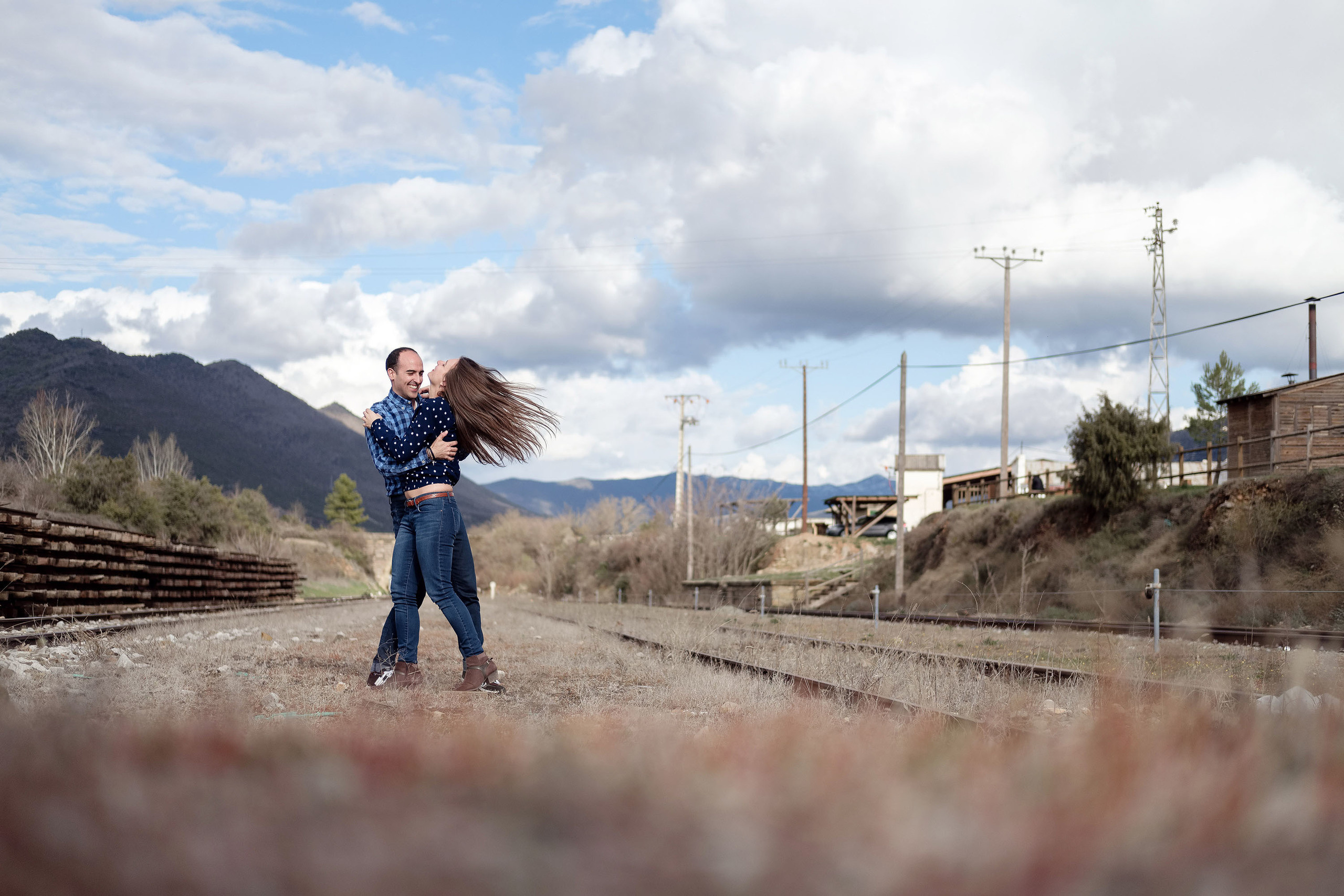 Preboda La Peña Estación, Pirineos - Ana y David -. PIXLOVE - Fotógrafos de bodas Huesca Pirineos Zaragoza