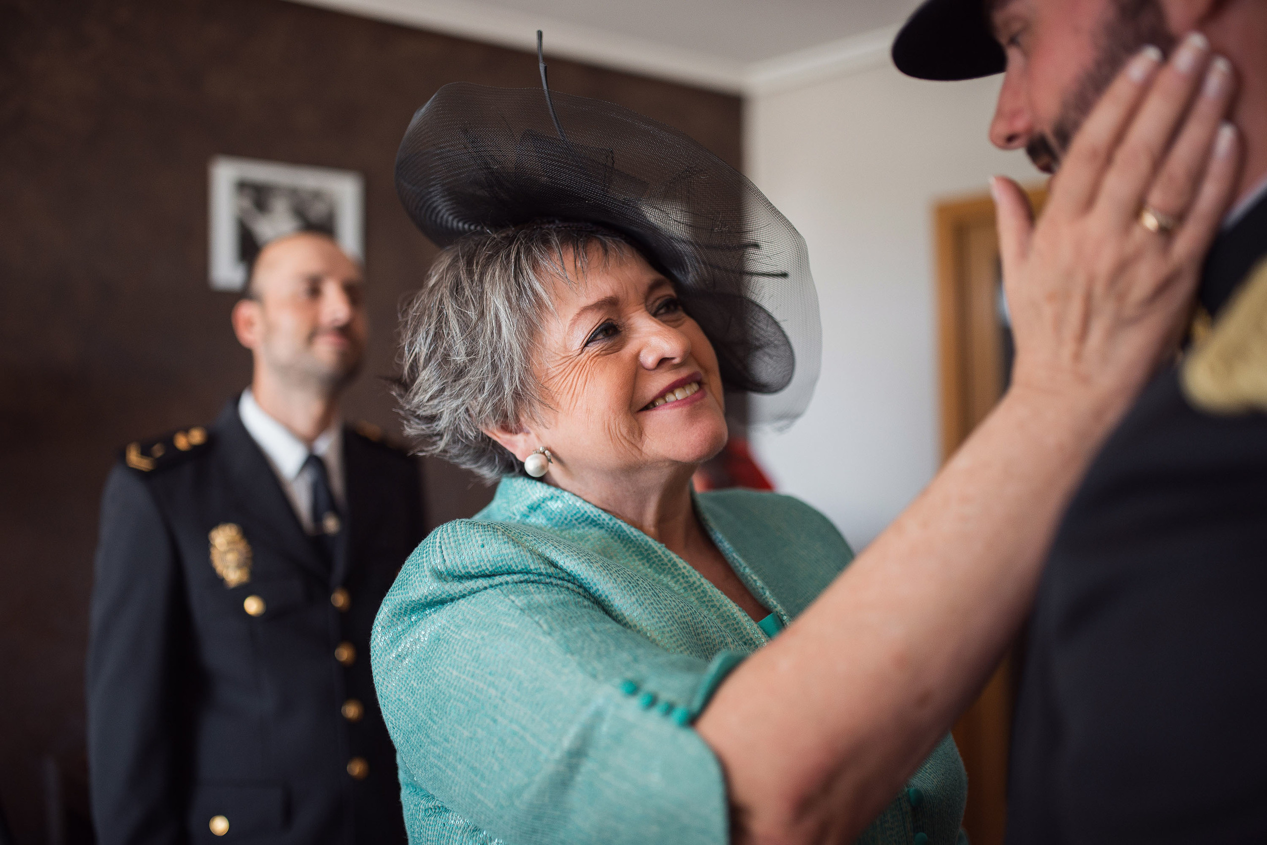 Novio en casa del Padres