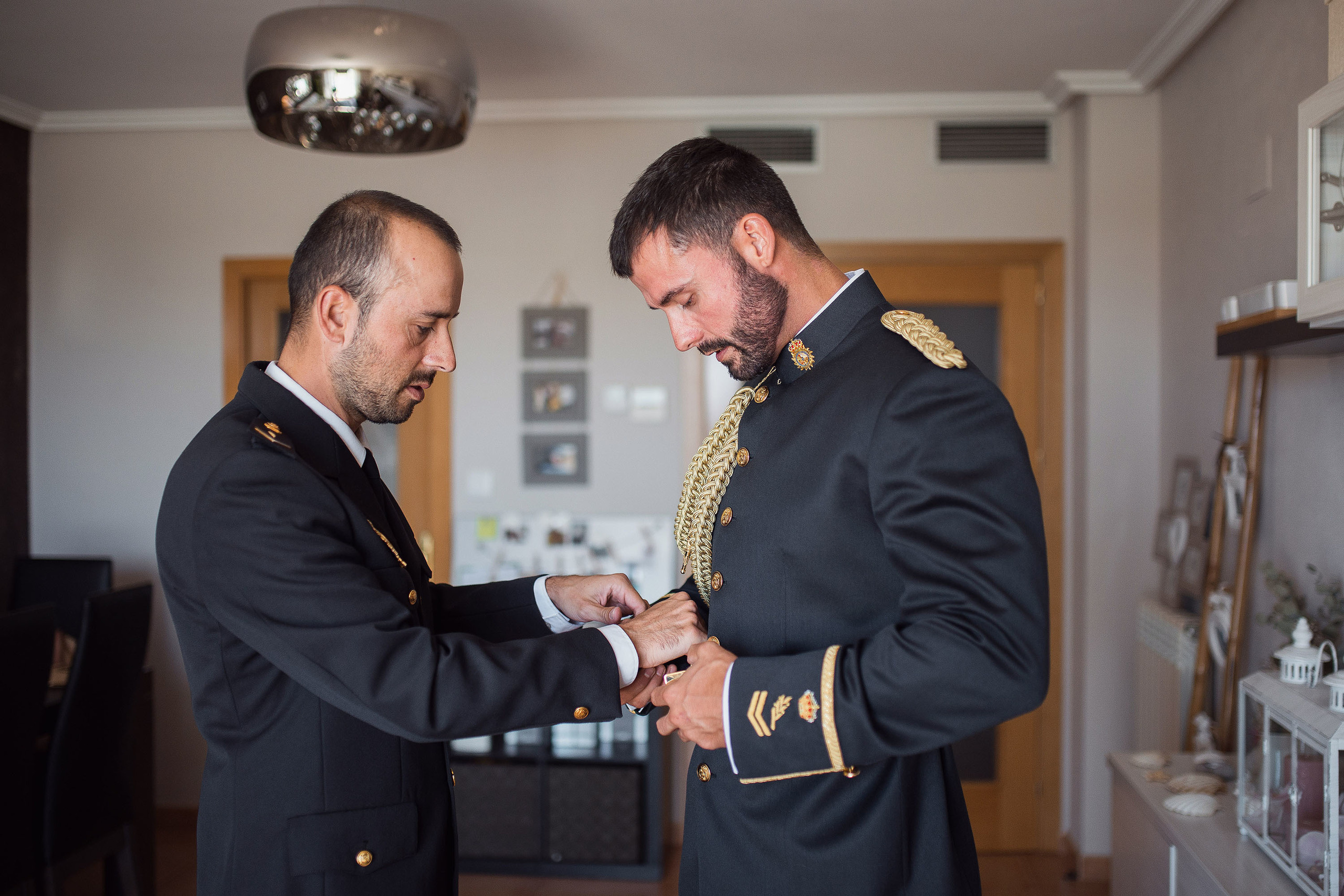 Novio en casa del Padres