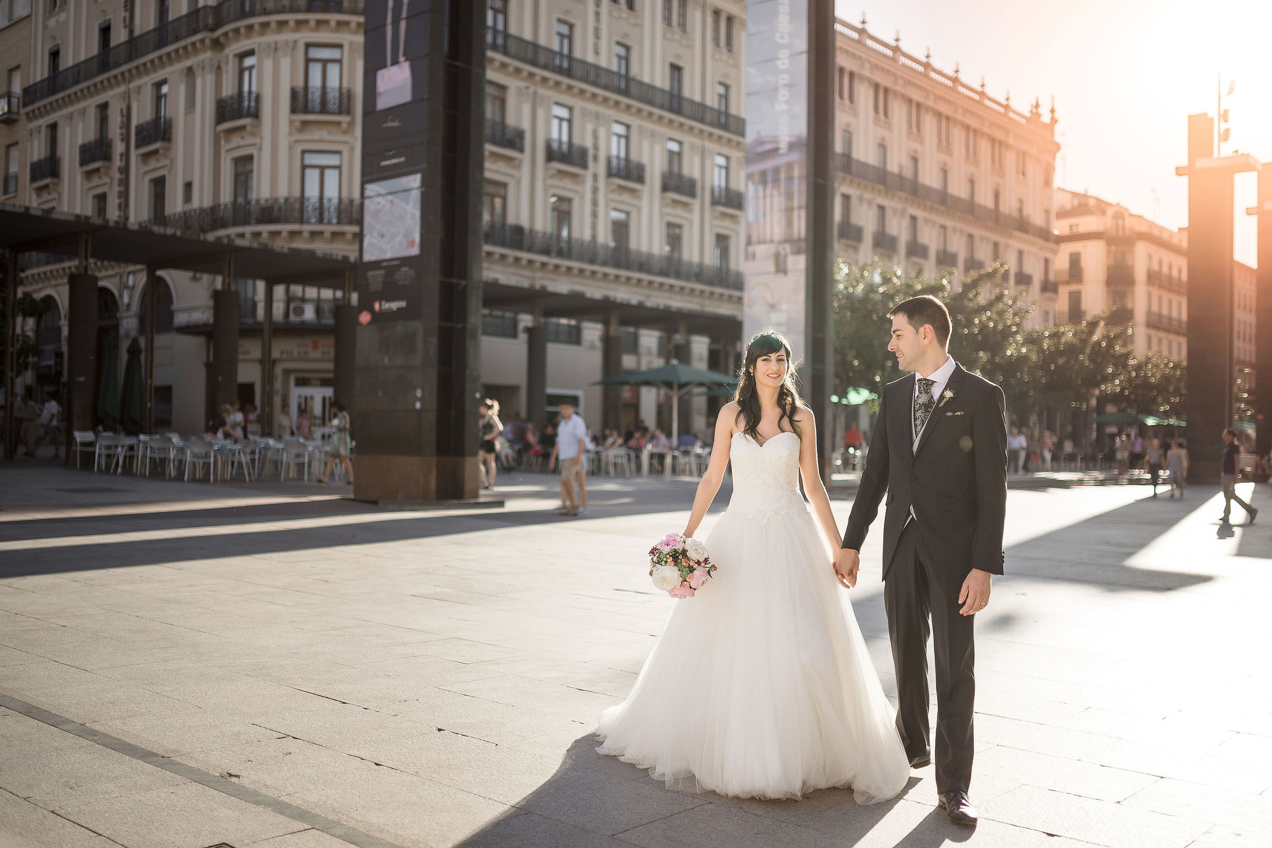 Boda Finca Sansui Zaragoza - Marta &J orge - Iglesia de Santa Isabel. PIXLOVE - Fotógrafos de bodas Huesca Pirineos Zaragoza