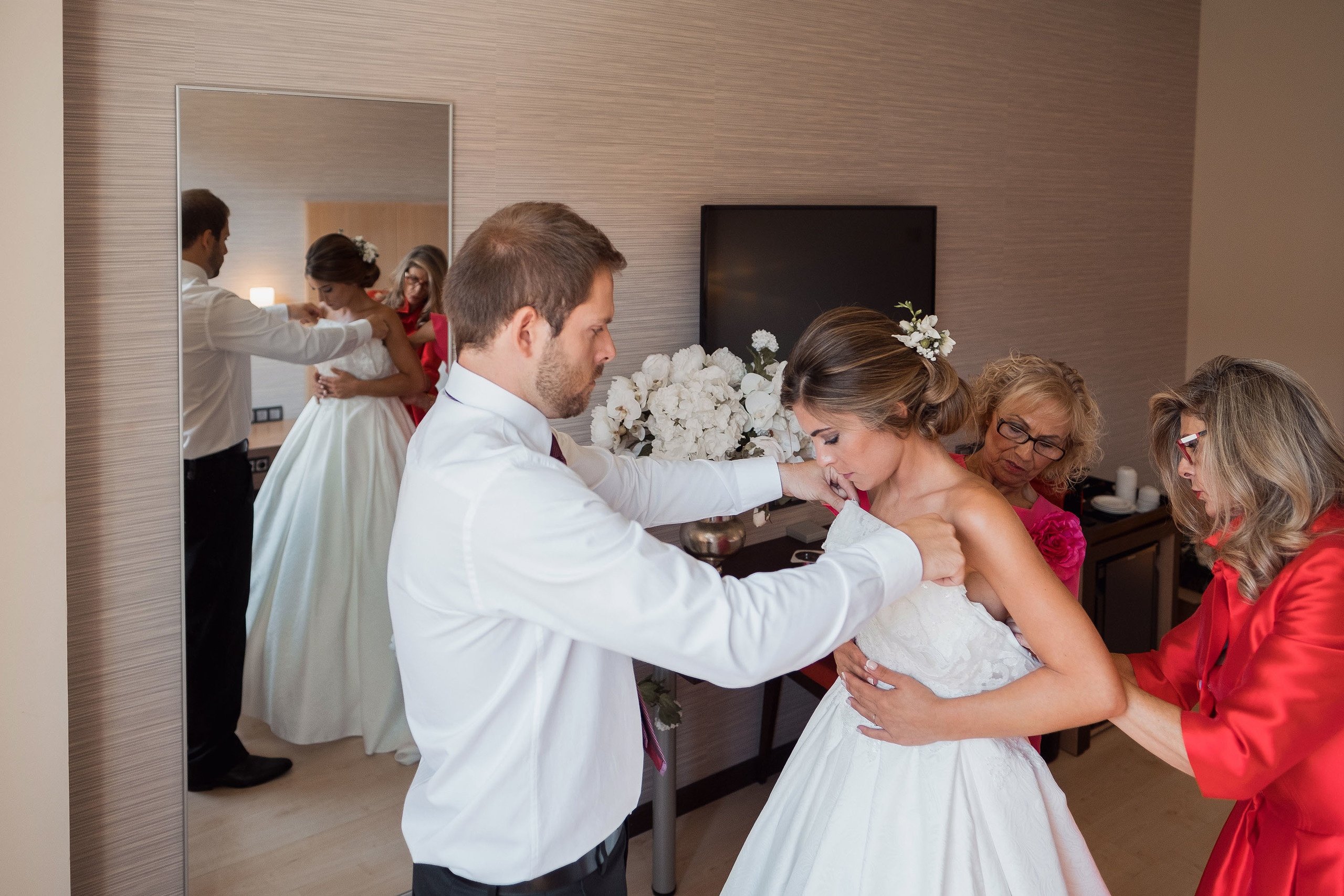 Novia en ABBA Huesca Hotel