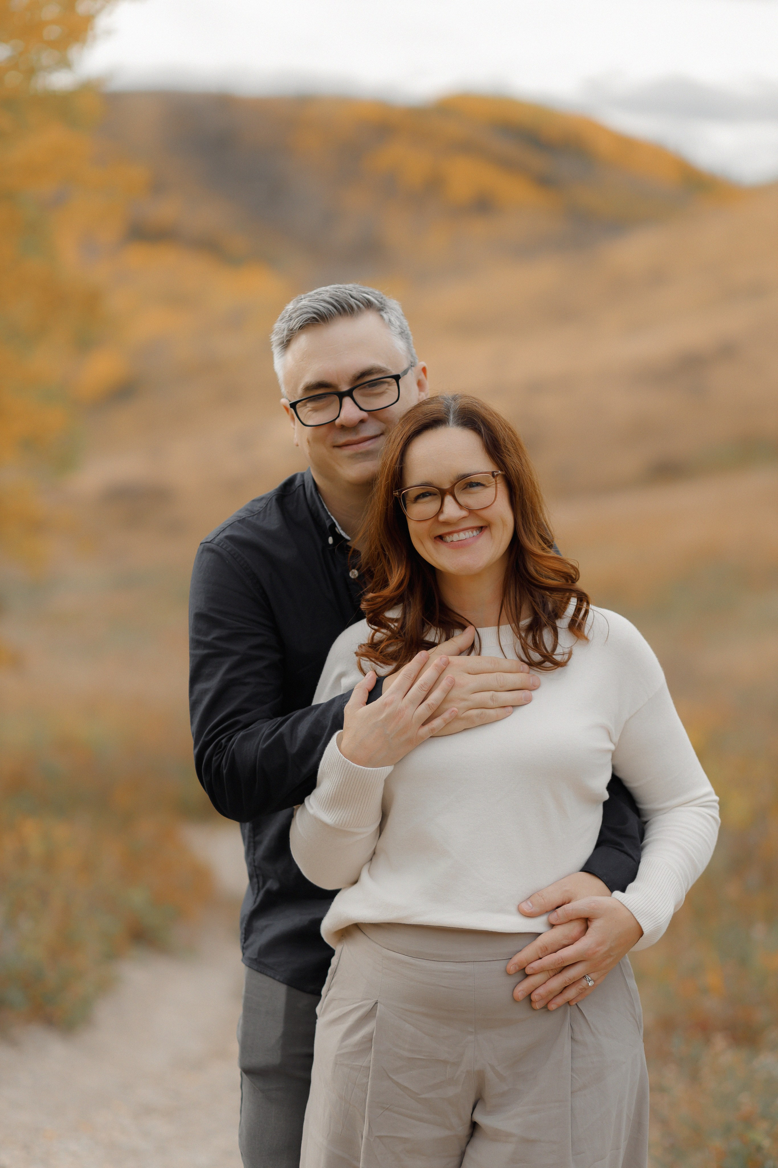 Christa’s family. Home