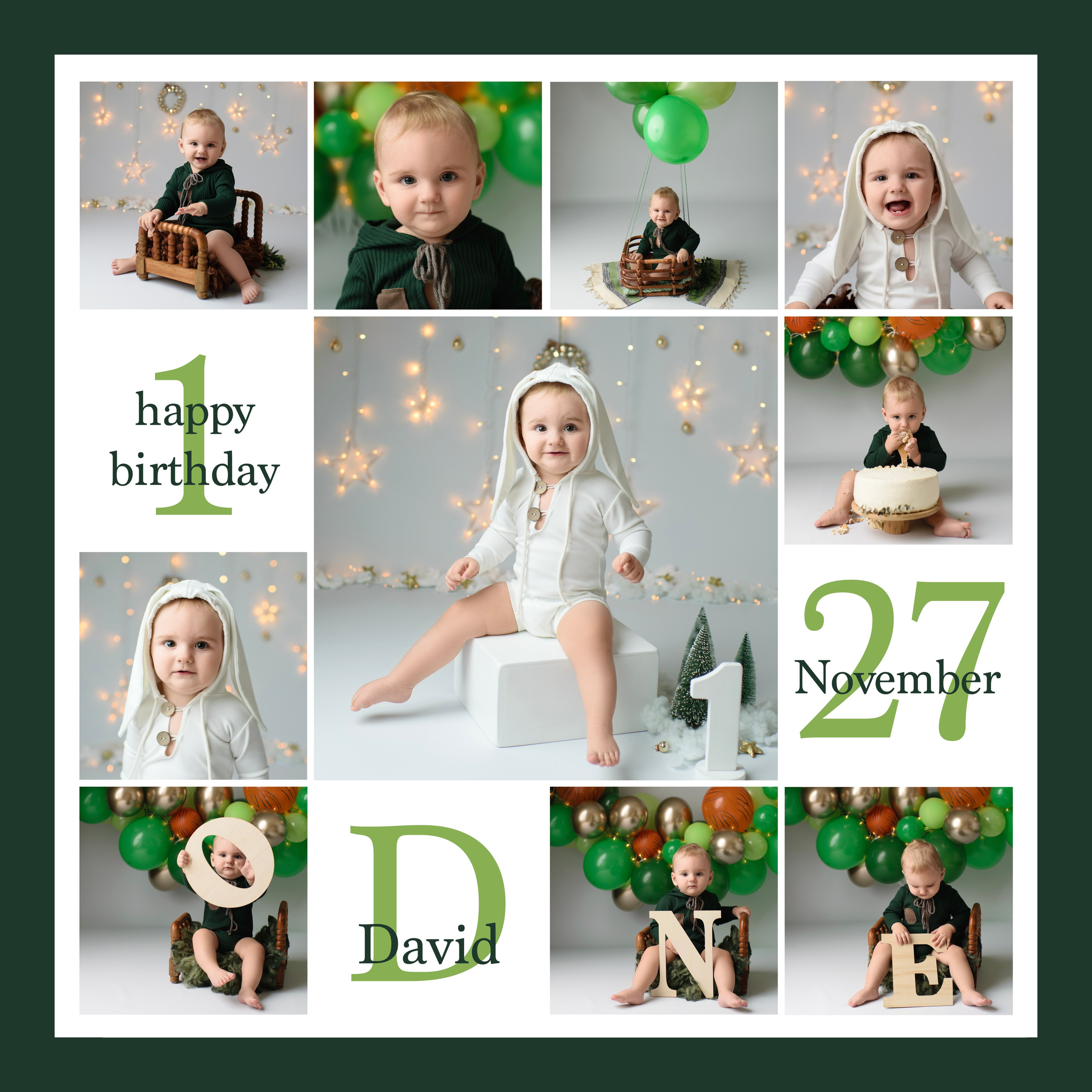 Cake Smash Fotoshooting zum ersten, zweiten Geburtstag. Neugeborene, Baby Fotografin in Düren (NRW) - Vitalina Unruh