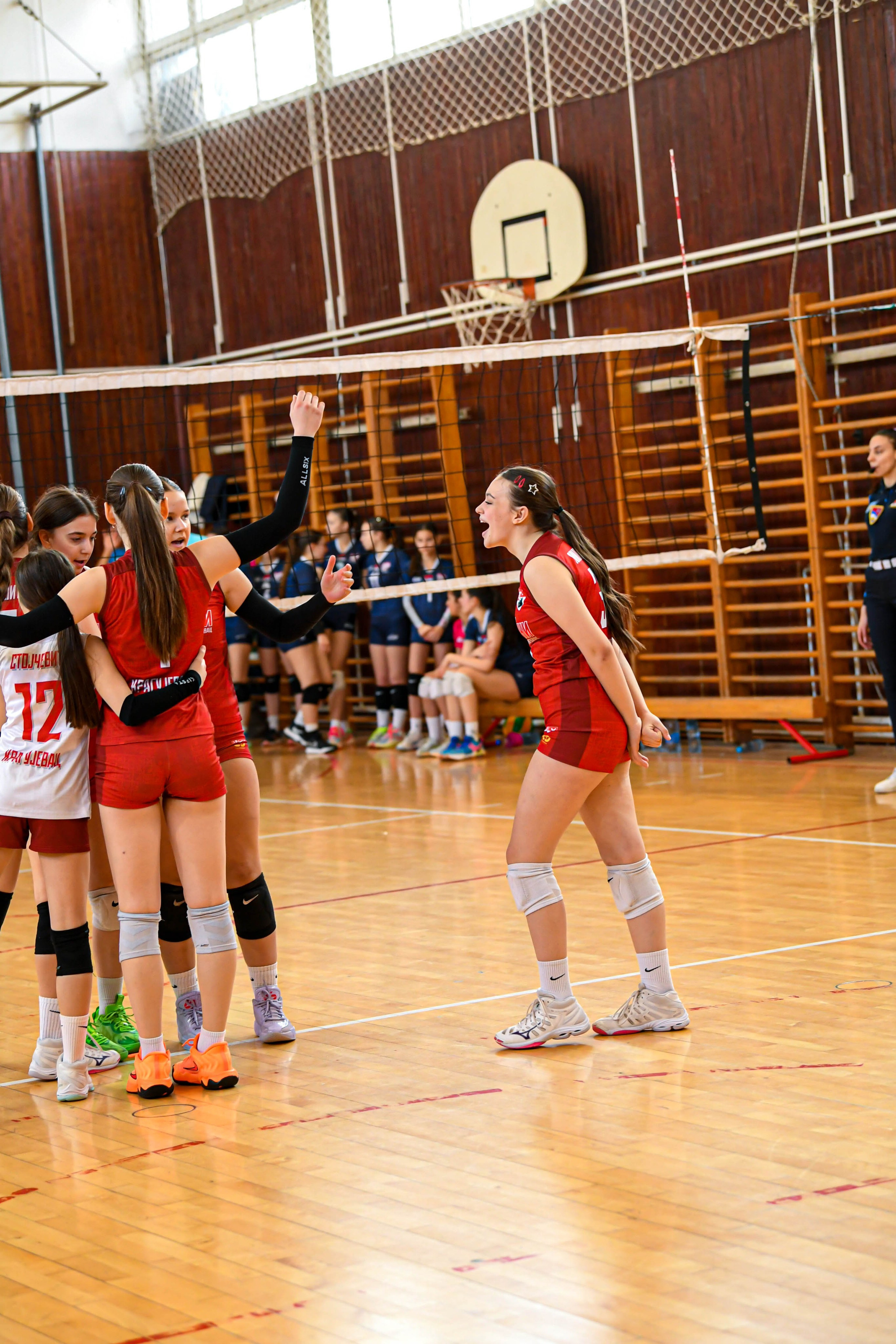 Odbojka 22.03.  Radnicki KG — BlockVolley JAG. Foto Simic Jagodina