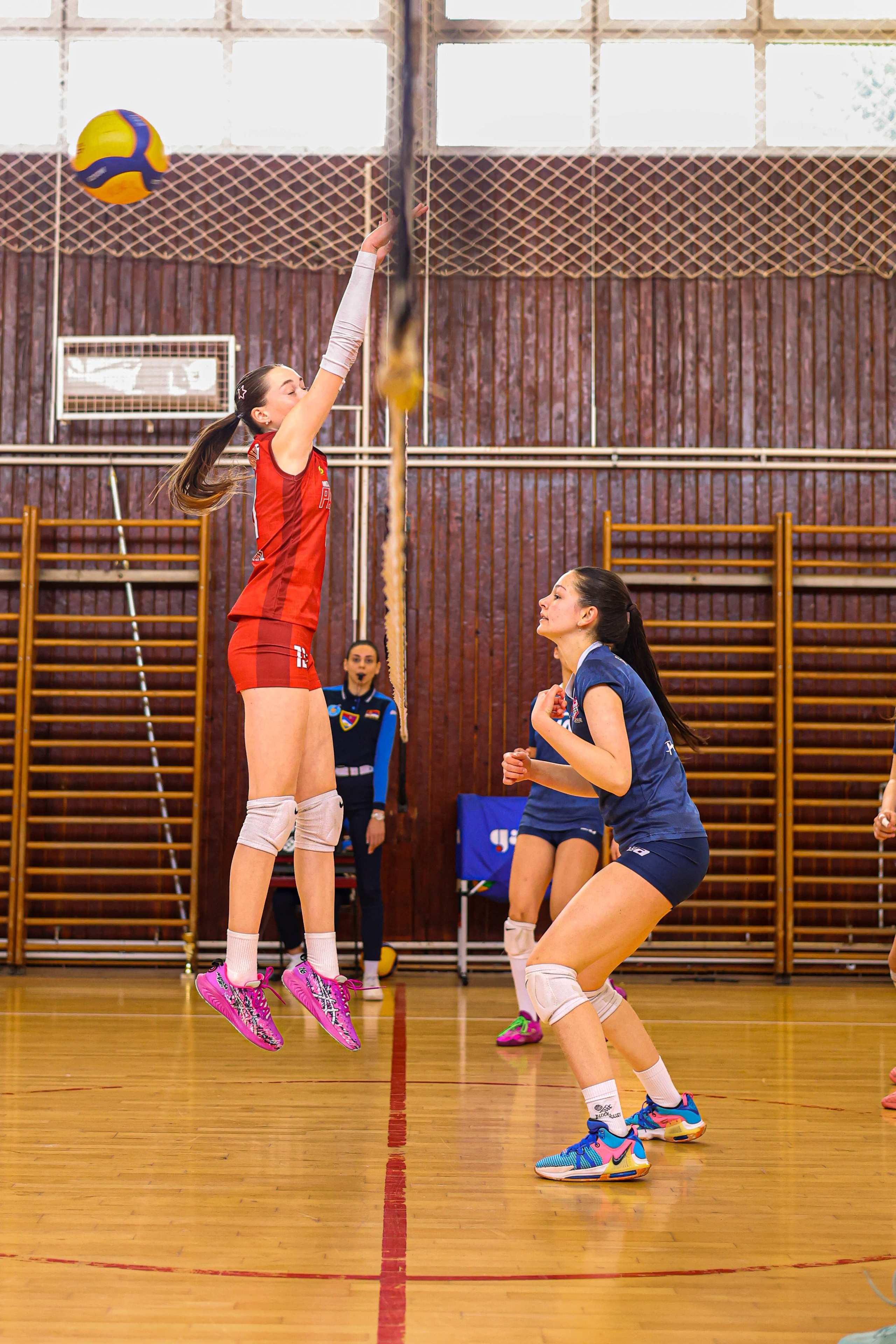 Odbojka 22.03.  Radnicki KG — BlockVolley JAG. Foto Simic Jagodina