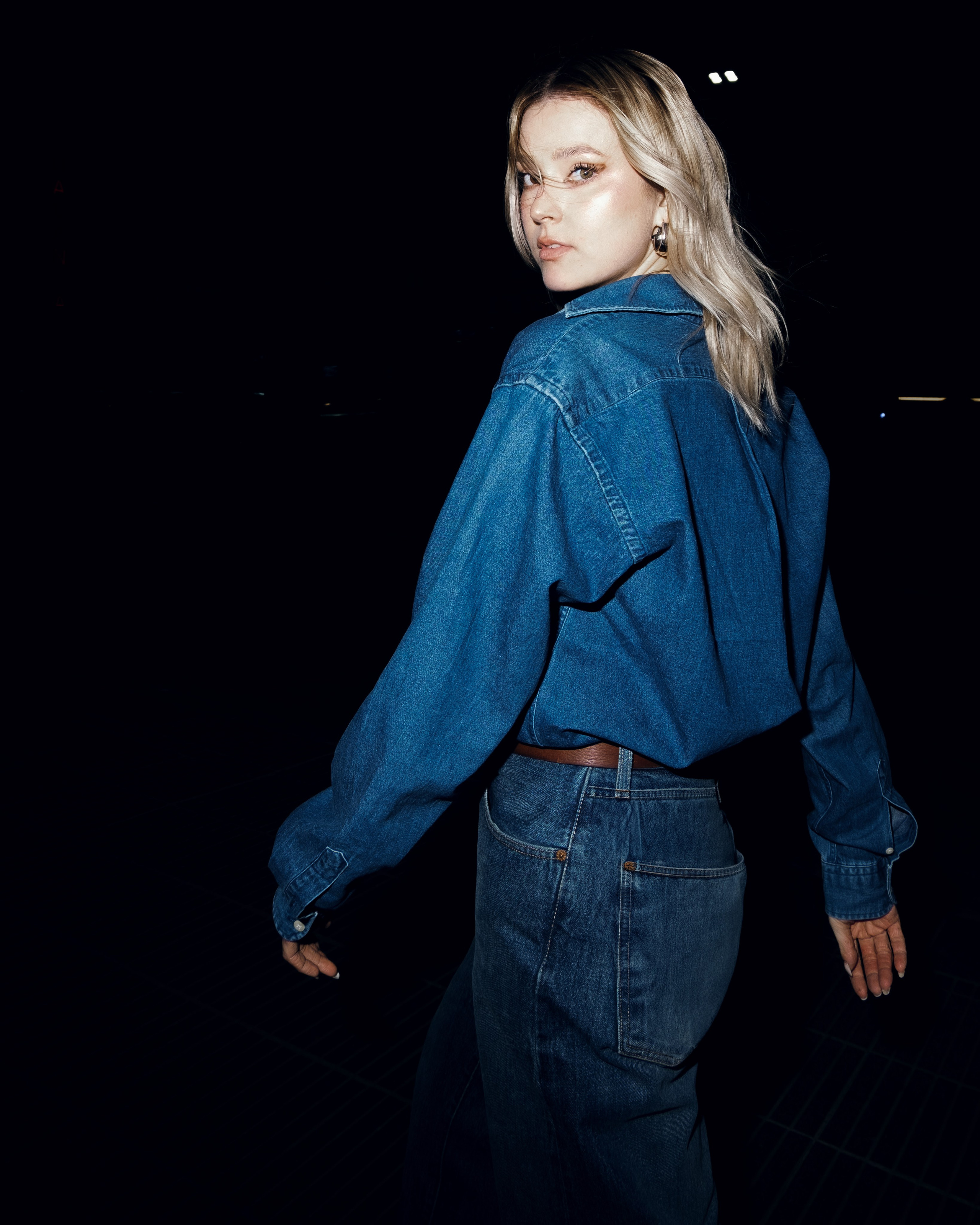 Denim night. Photographer Olga Tsoi