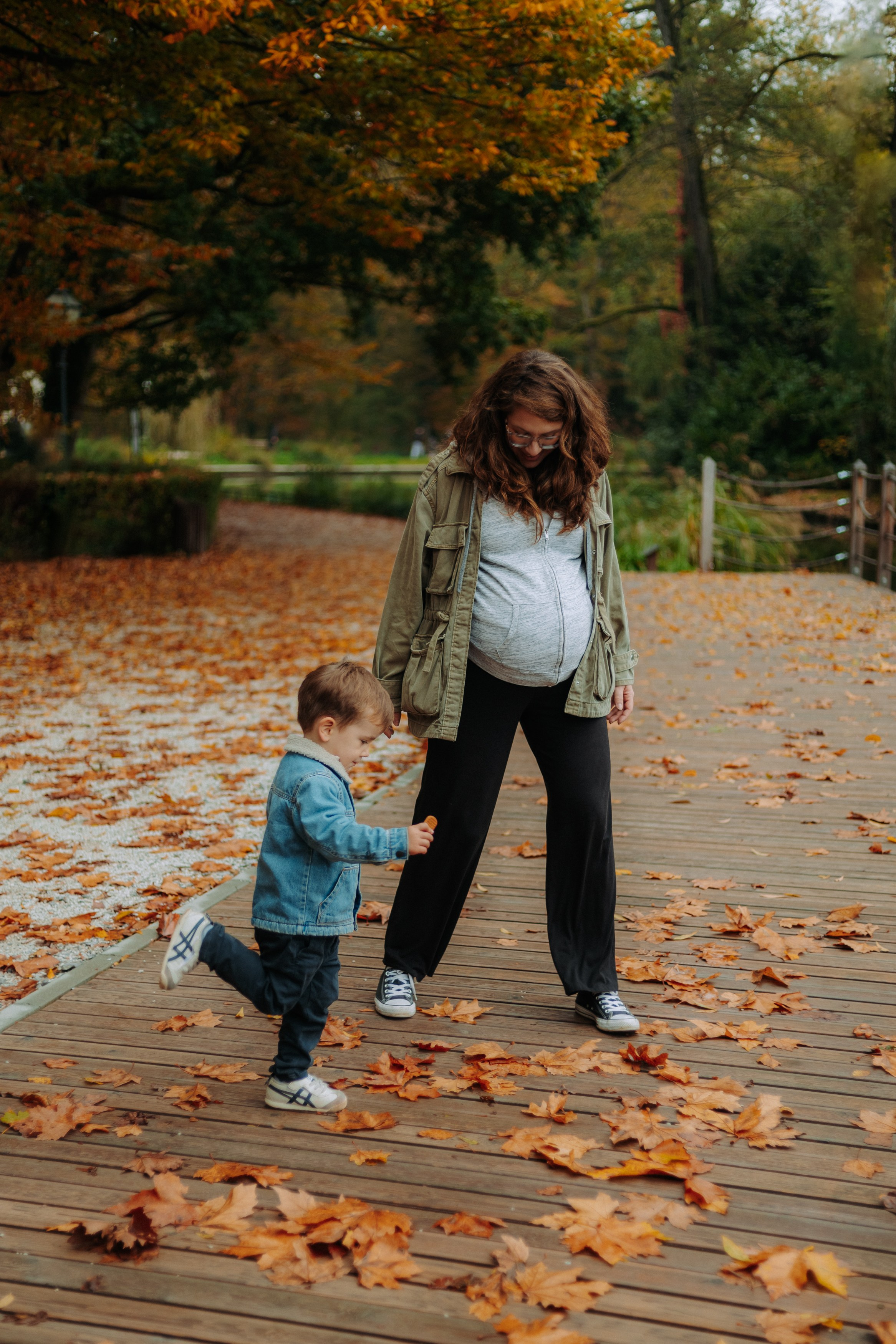 Walking in Maksimir. Elena Gorobets. Photographer in Zagreb
