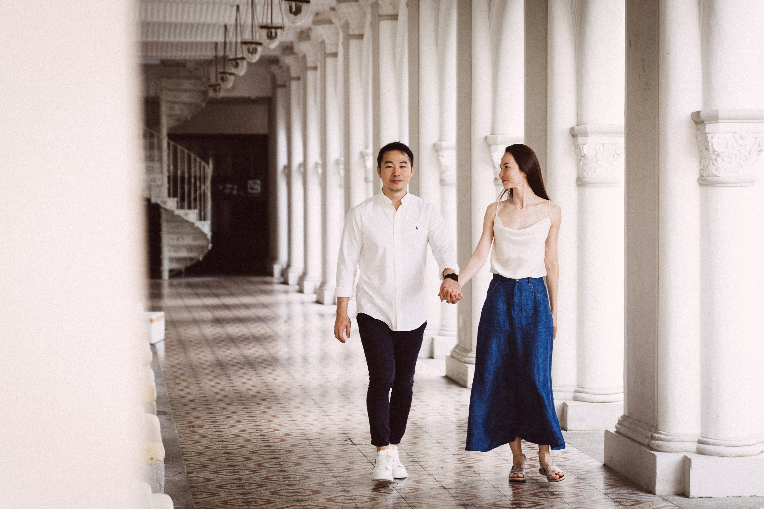 Love story. Dasha in Singapore