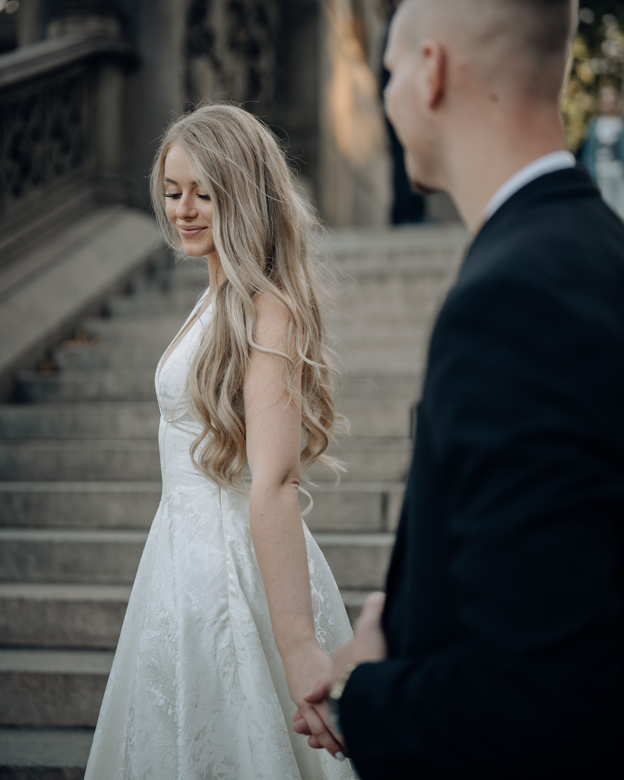 Engagement session in Central Park. Portrait and wedding photographer in New York