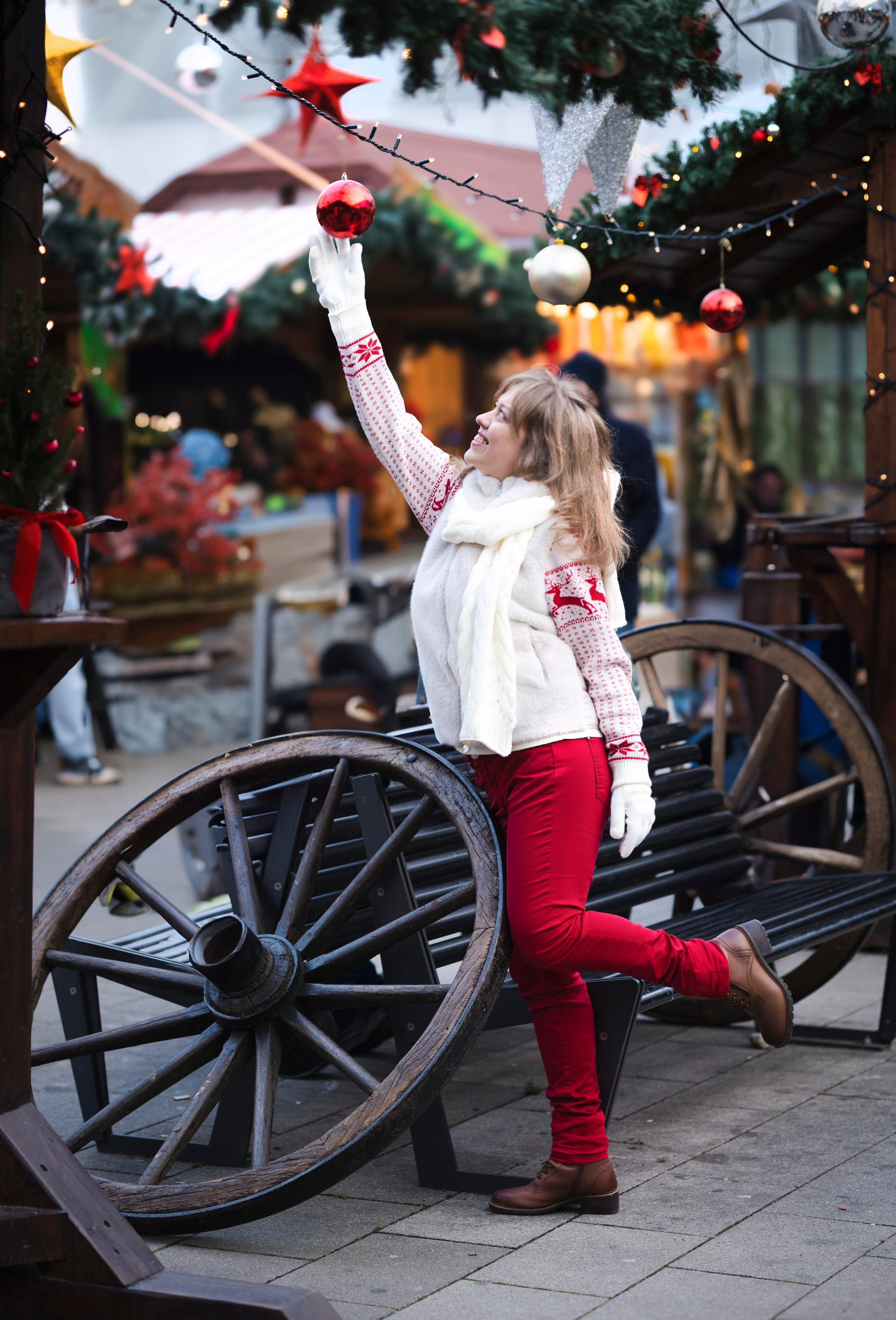 Nadja and Christmas. Photographer in Munich