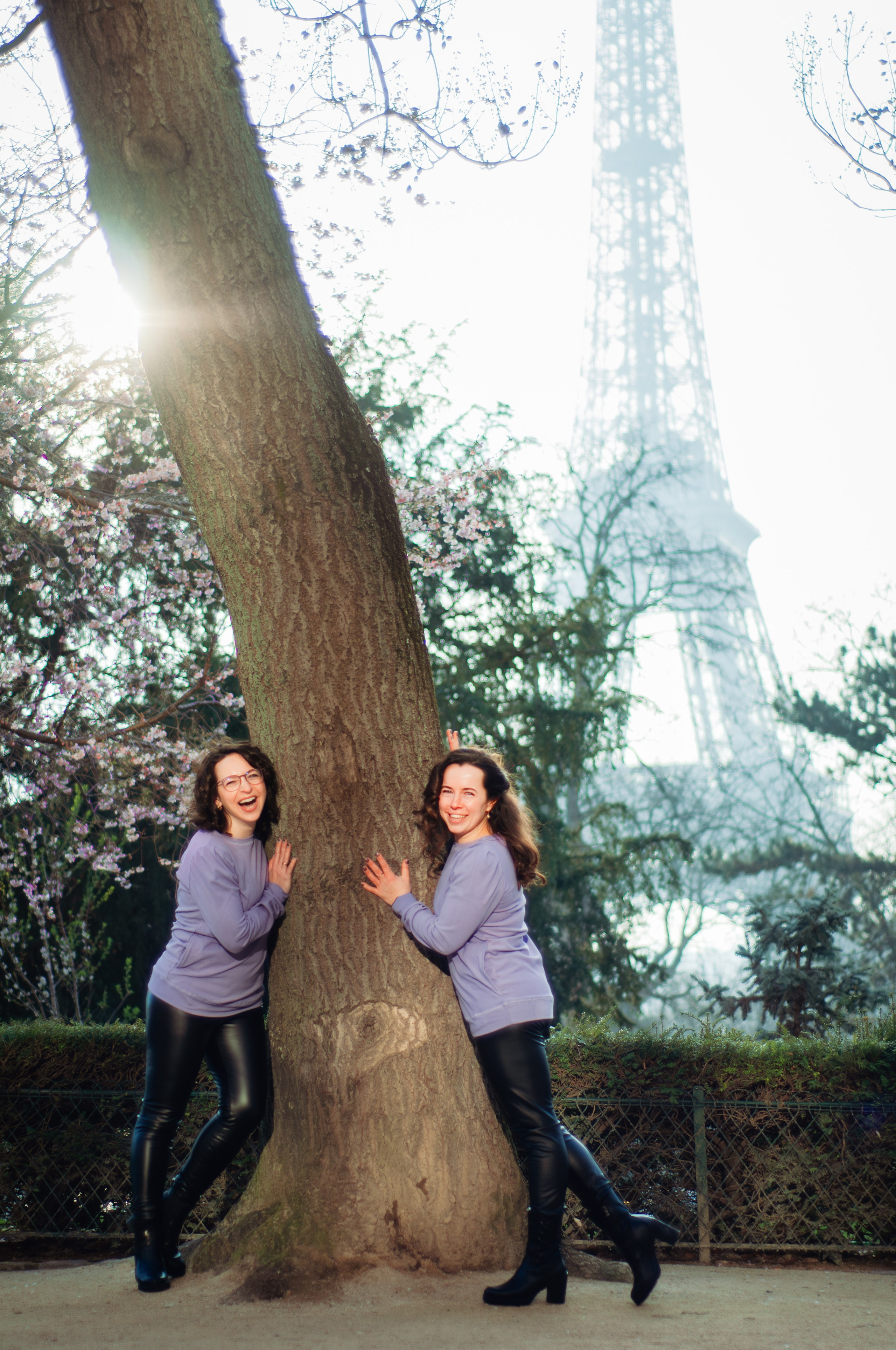 Подруги в Париже. Фотограф в Париже Полина Осипова