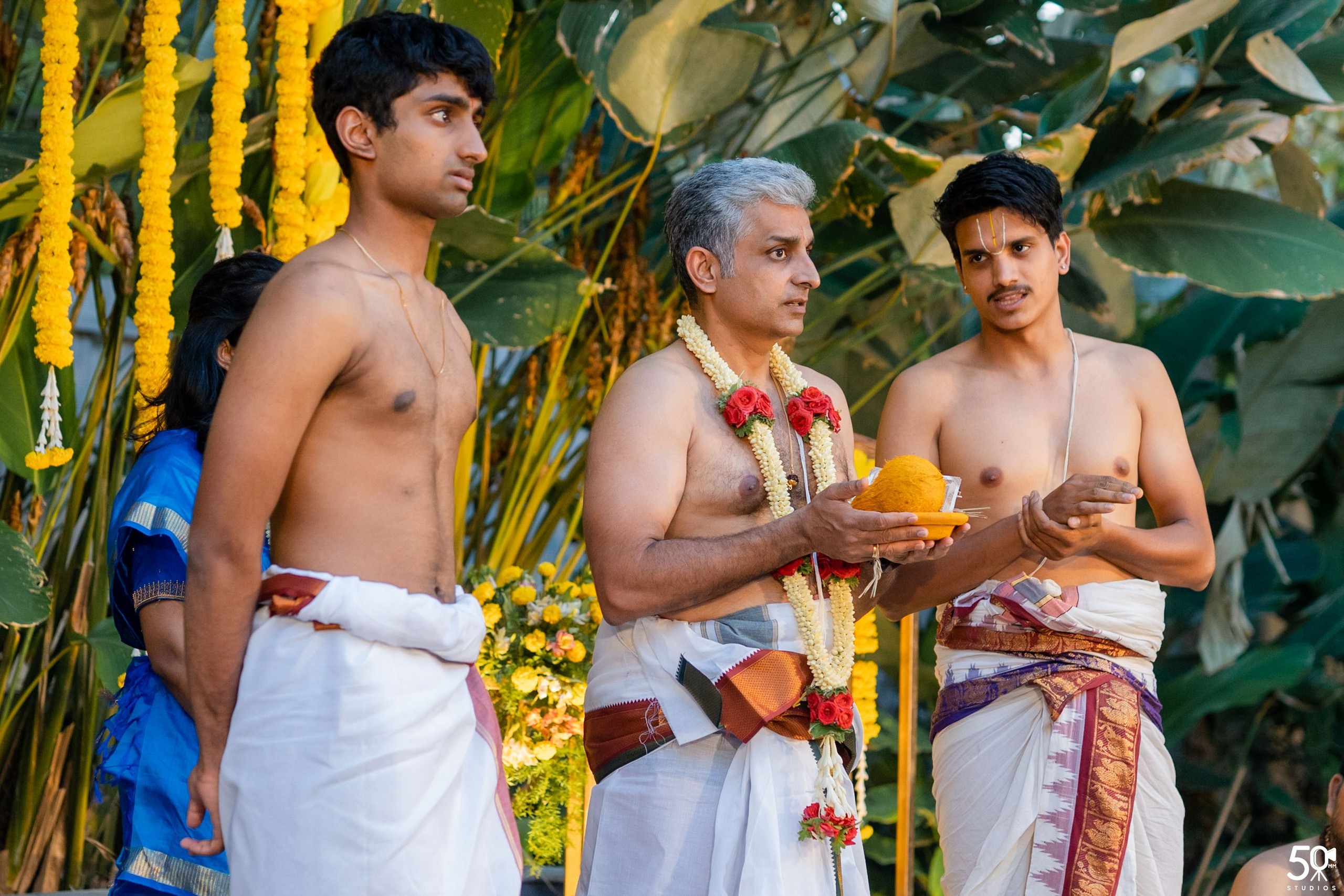 SANJAY AND SAKETH UPANAYANA. 50mm STUDIOS