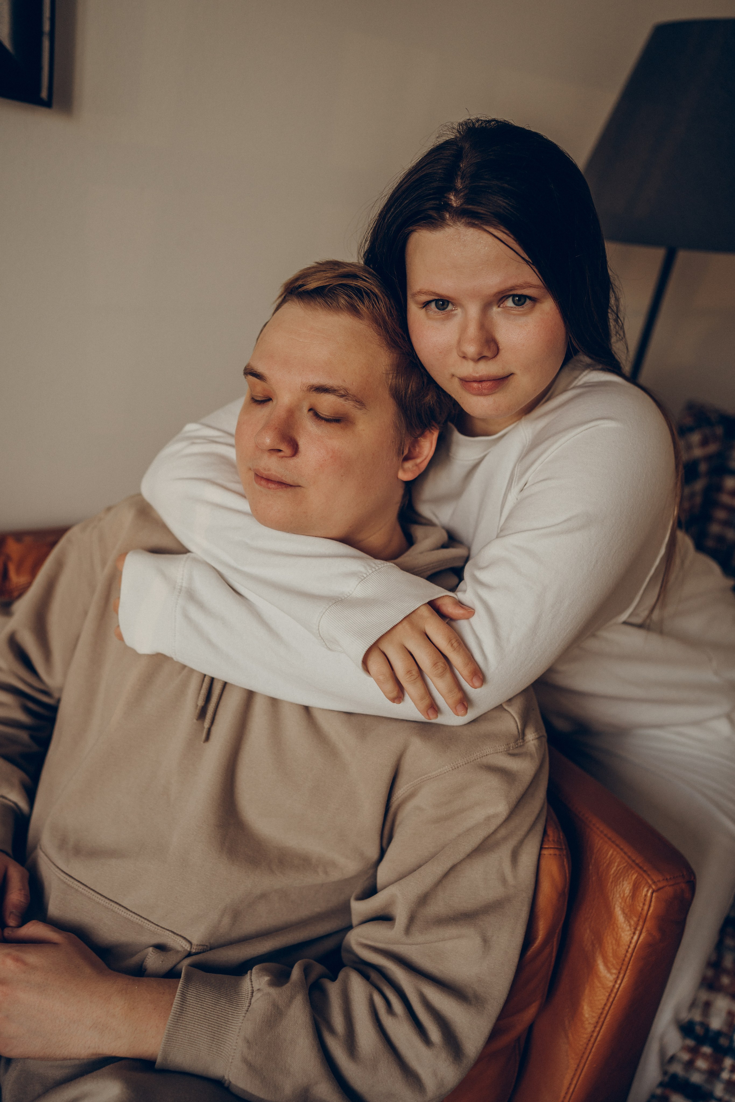 Семейная с младенцем. Фотограф Москва Ларина Юлия