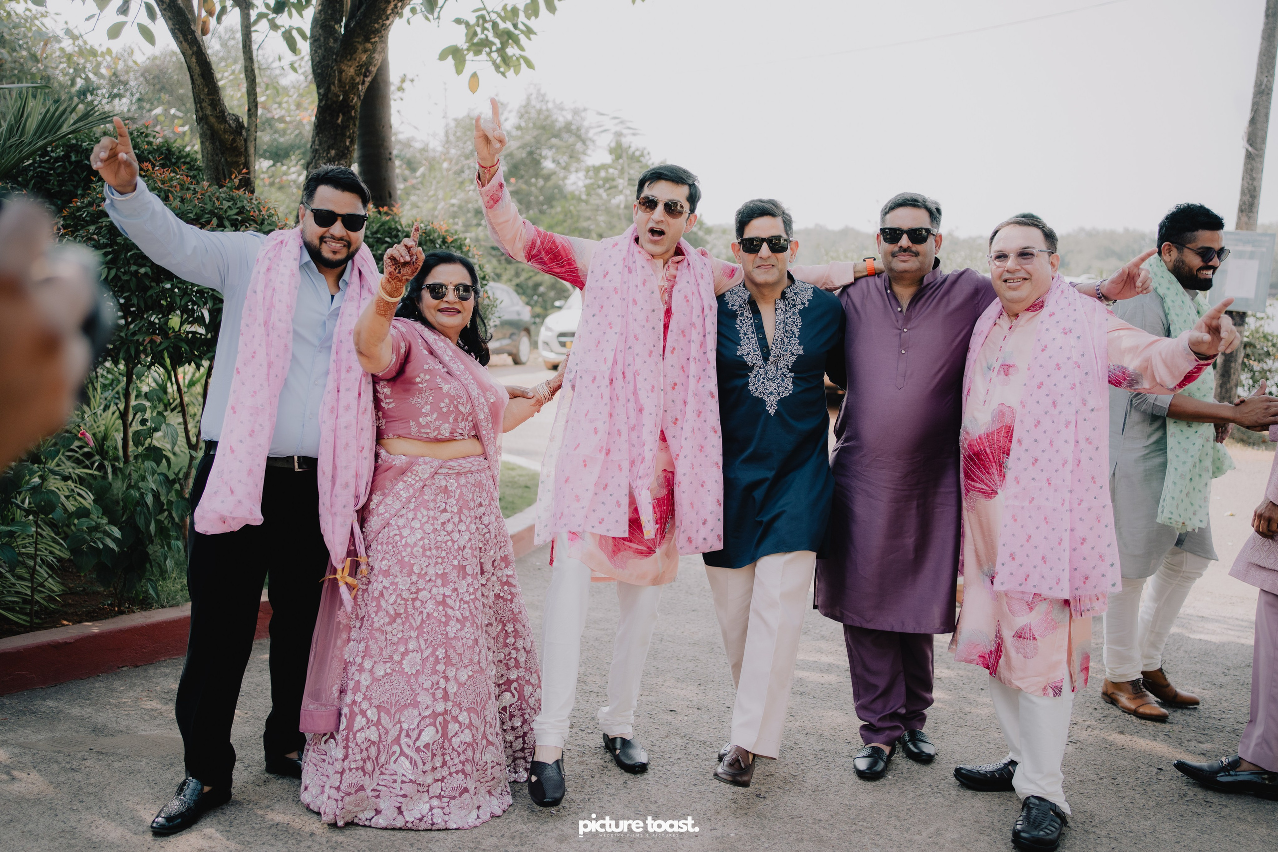 Varamala Ft. Barbie & Aneesh. Fine art Wedding Photographers in India & Canada