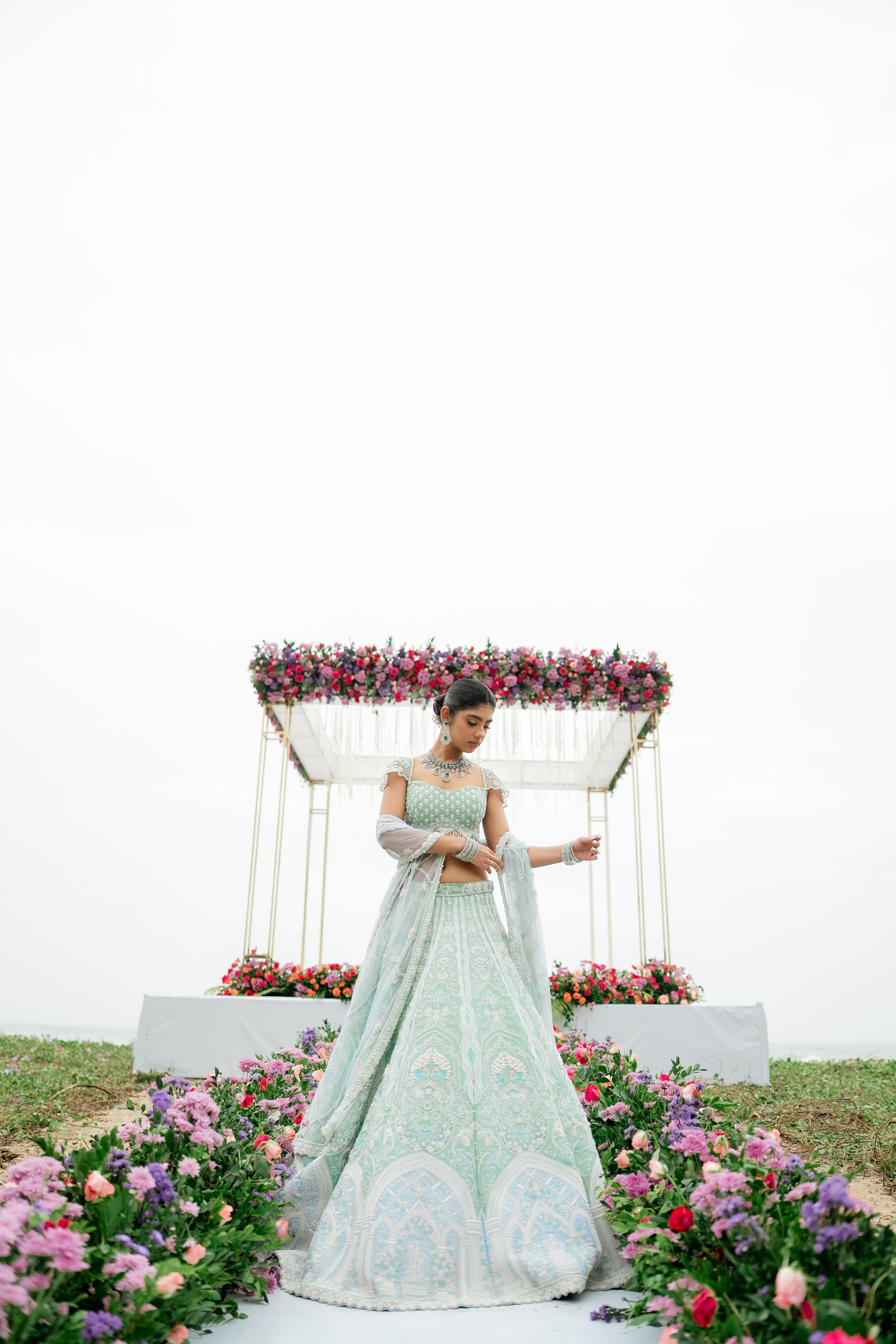 Beach Shaadi! Ft. Aishwarya & Milan. Fine art Wedding Photographers in India & Canada