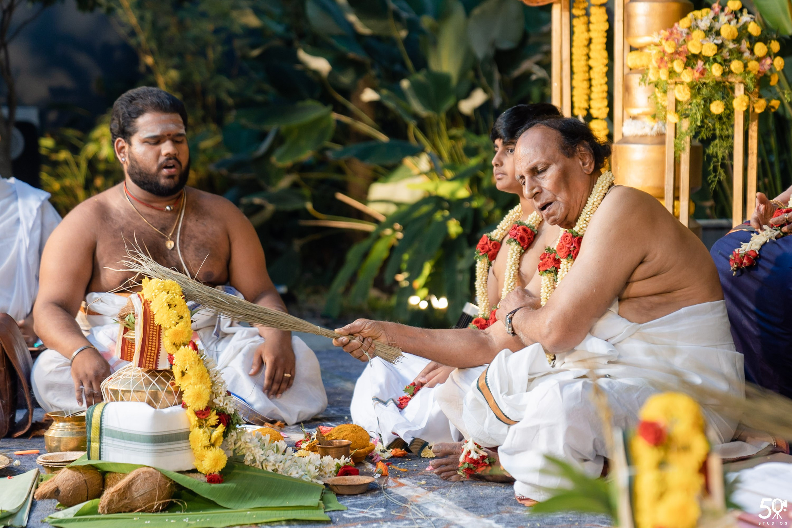 SANJAY AND SAKETH UPANAYANA. 50mm STUDIOS