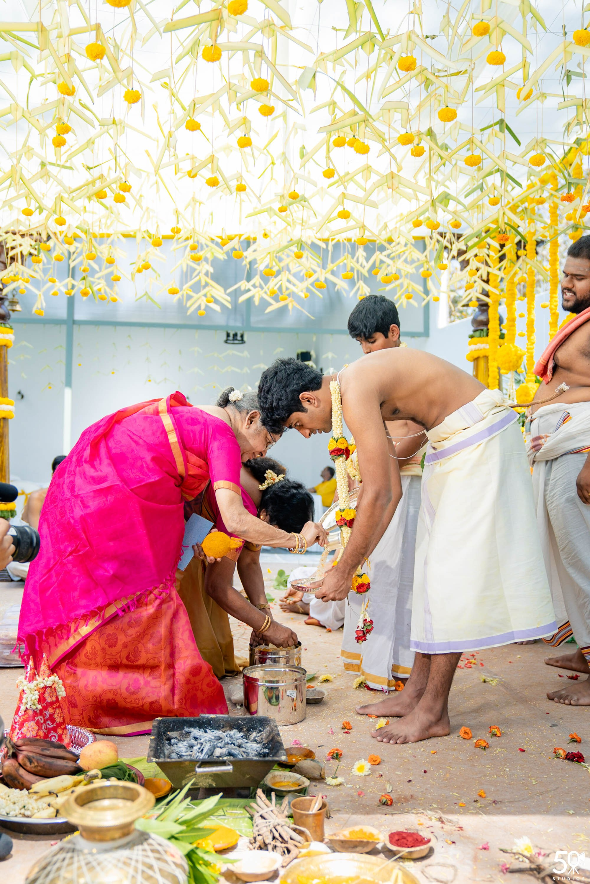 SANJAY AND SAKETH UPANAYANA. 50mm STUDIOS