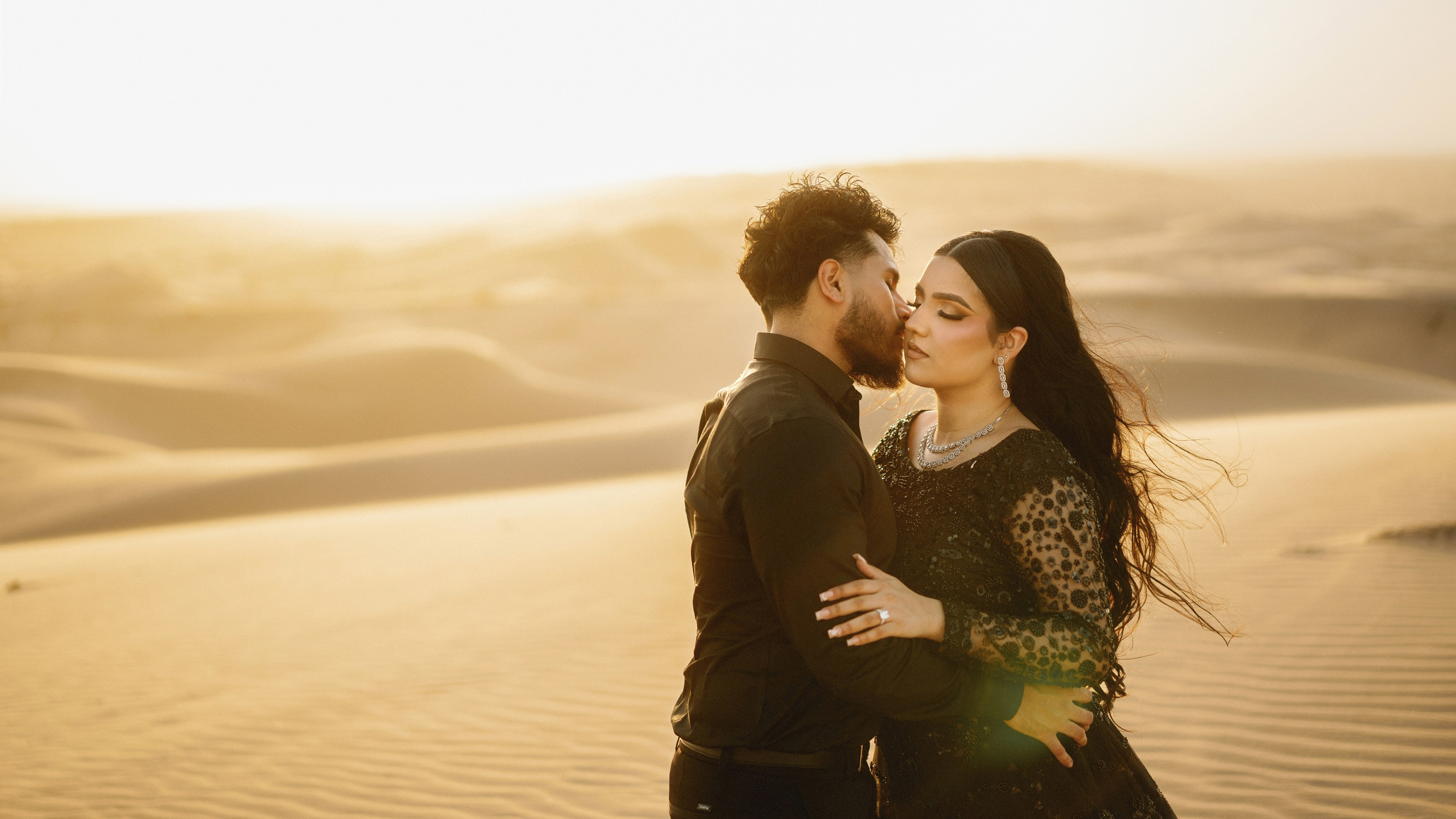 Elopement at Glamis Sand Dunes California. Wedding Photography & Videography Team in California, Los Angeles, San Francisco, San Diego and Travel