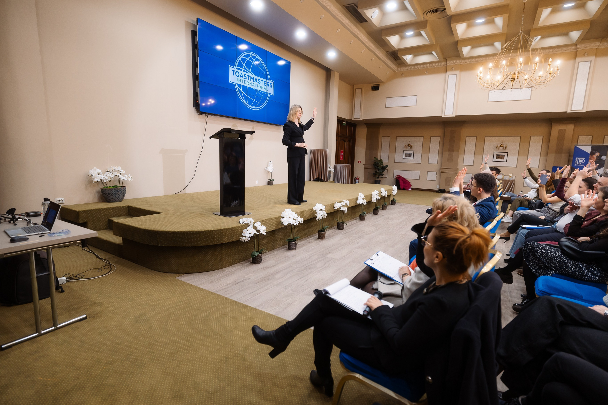 Toastmasters Conference. Marius Ciocan