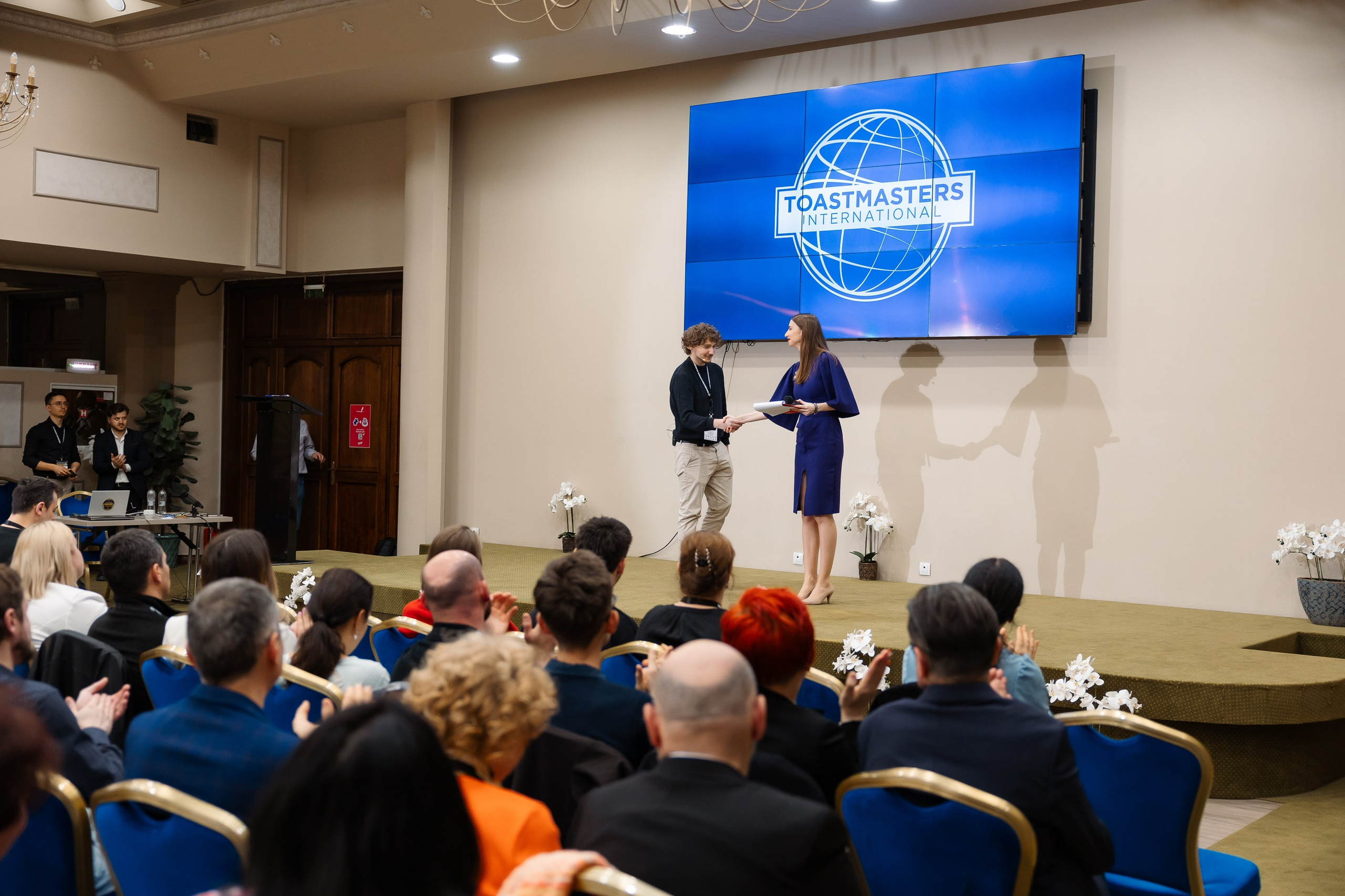 Toastmasters Conference. Marius Ciocan