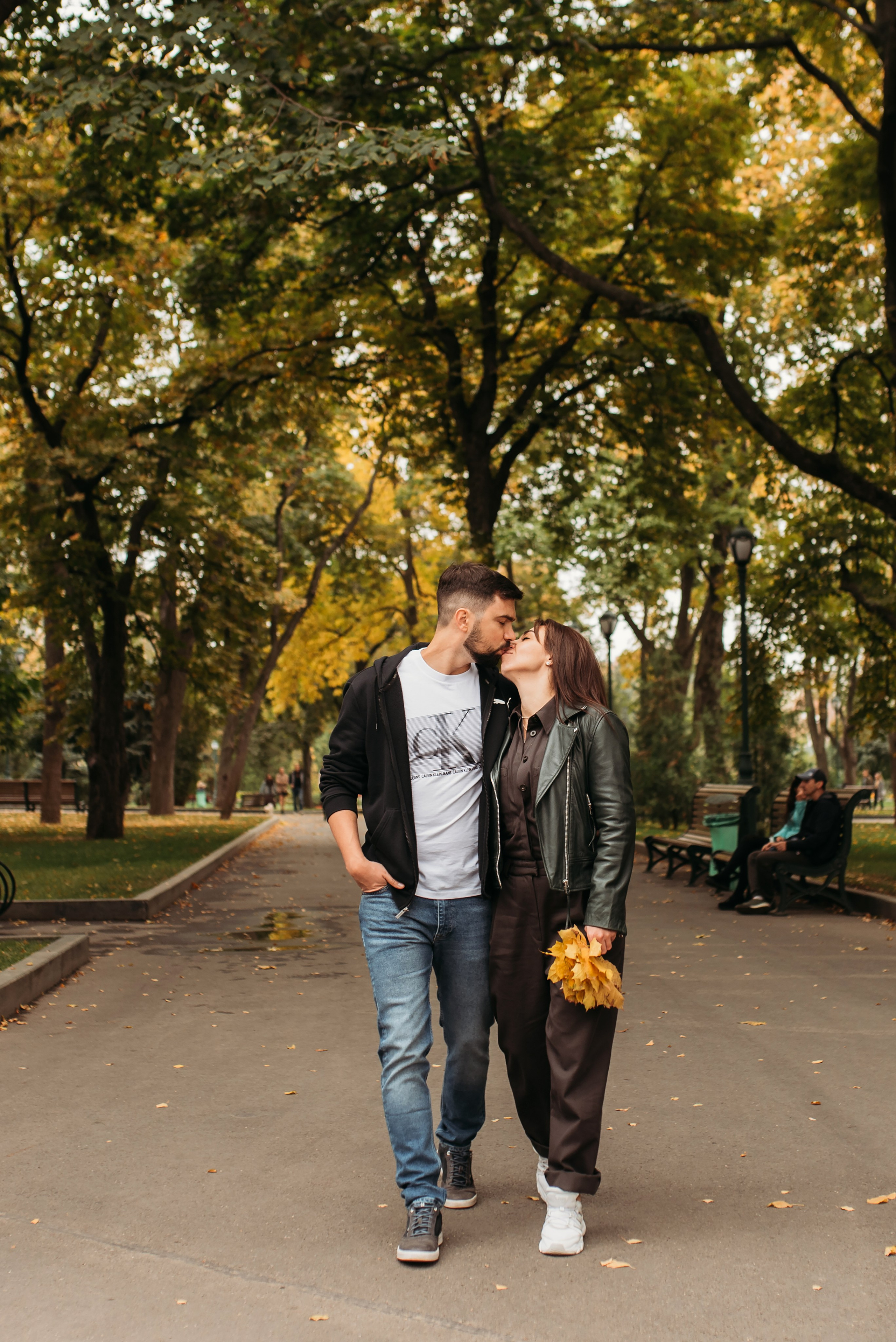 Herbst im Central Park. Familien- und Hochzeitsfotografin. Ich arbeite in Koblenz und Rheinlan